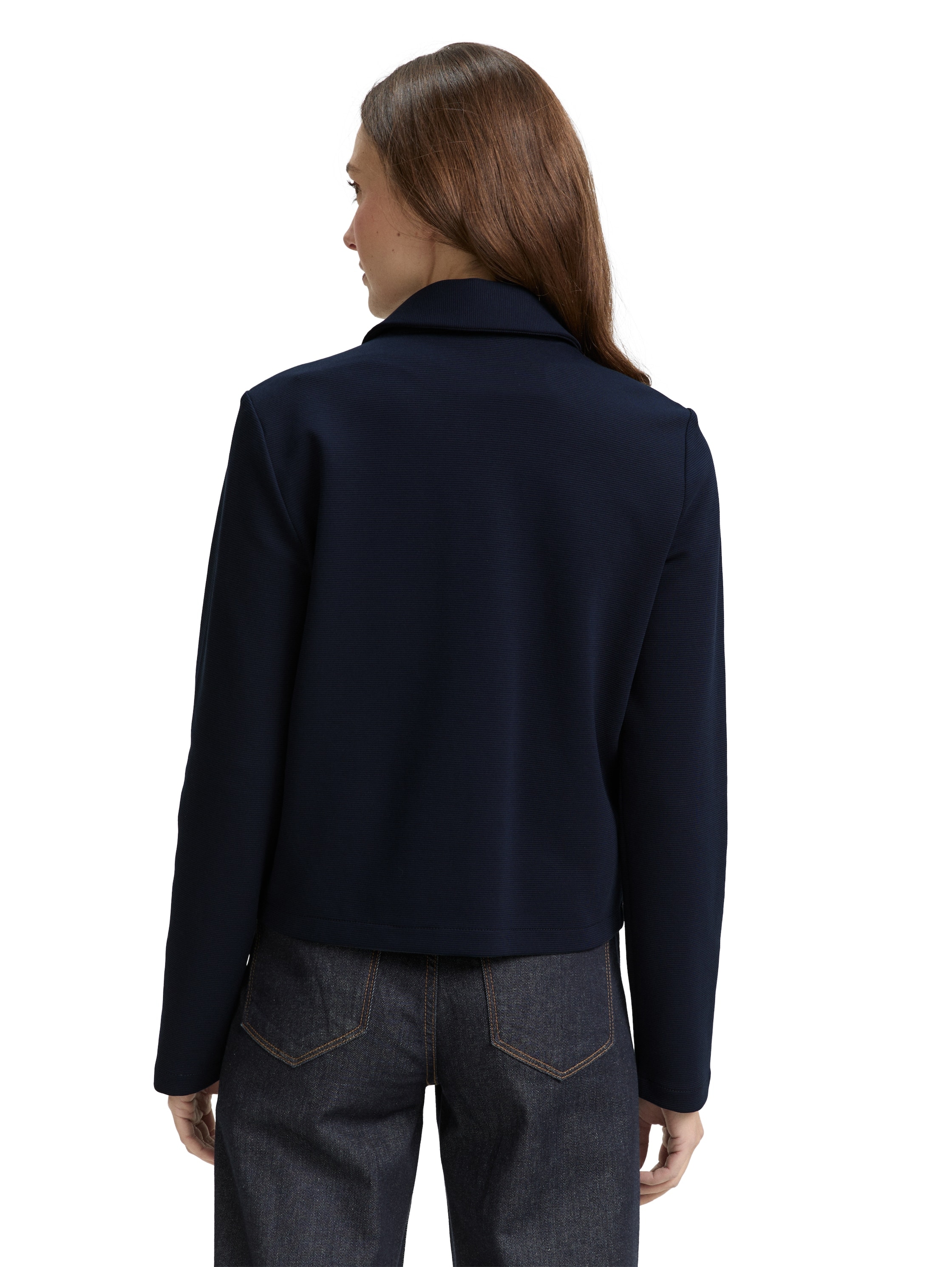 TOM TAILOR Jackenblazer, mit Kragen