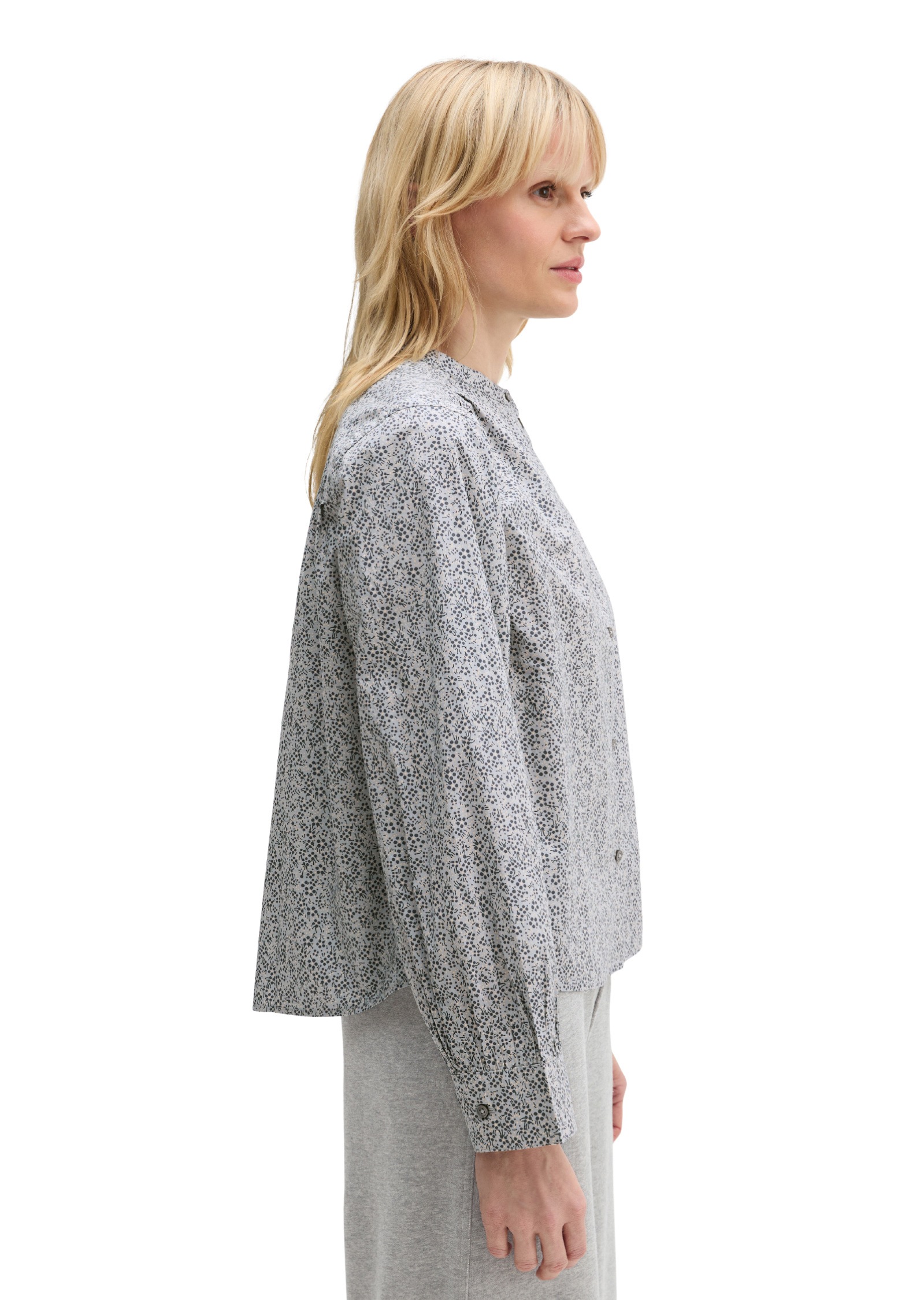 Marc OPolo Langarmbluse "aus leichter Papertouch-Popeline" günstig online kaufen