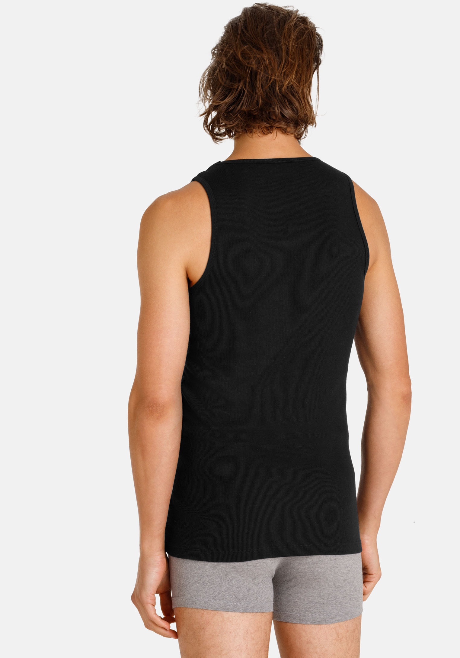 Camano Unterhemd »comfort«, (2er Pack), mit tiefem Rundhals