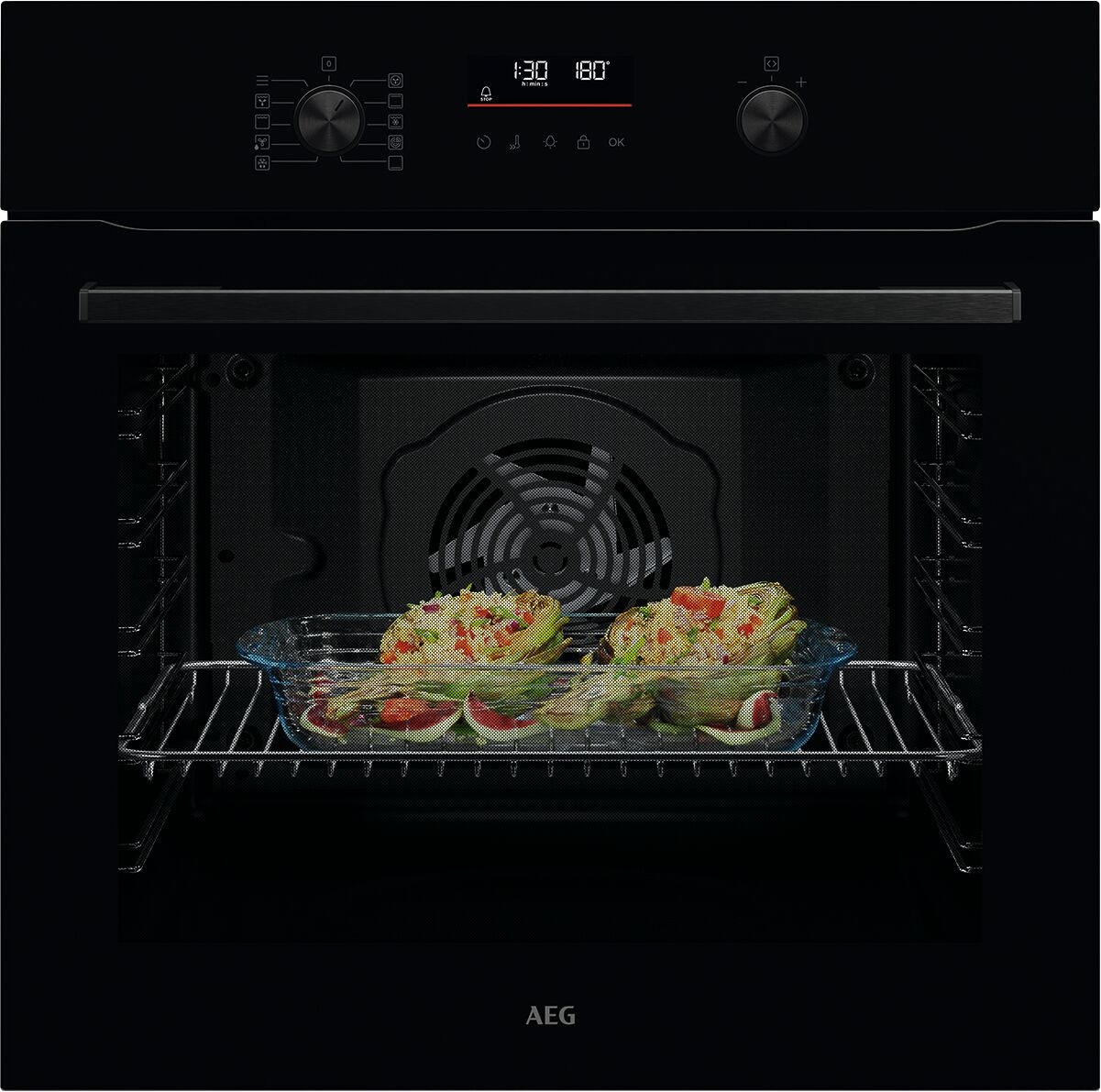 AEG Einbaubackofen SurroundCook Backöfen der Serie 5000 "TU5PB40WSK" mit Py günstig online kaufen