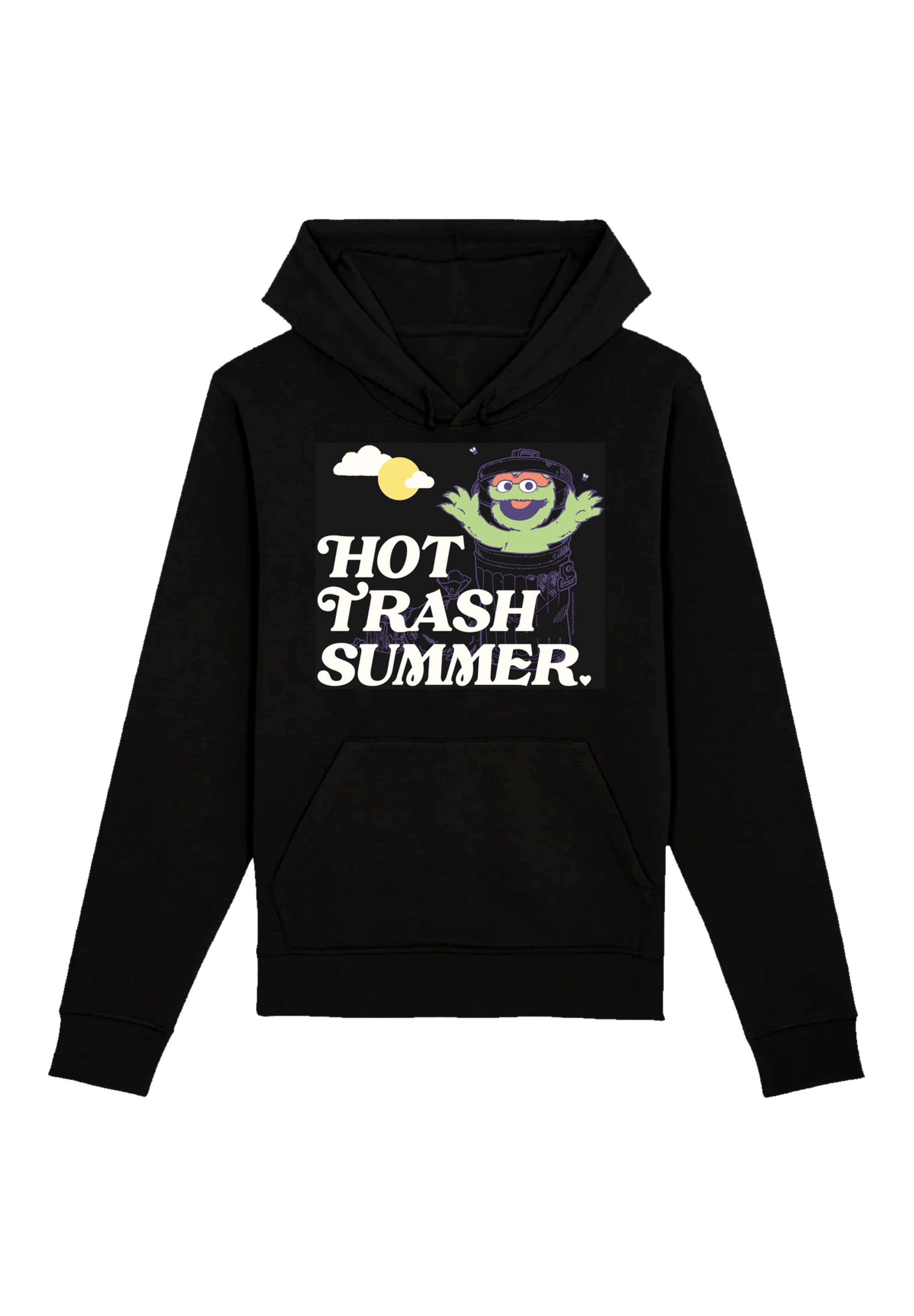 F4NT4STIC Kapuzenpullover »Sesamstraße Hot Trash Club«, Premium Qualität,Nostalgie, Fernsehserie