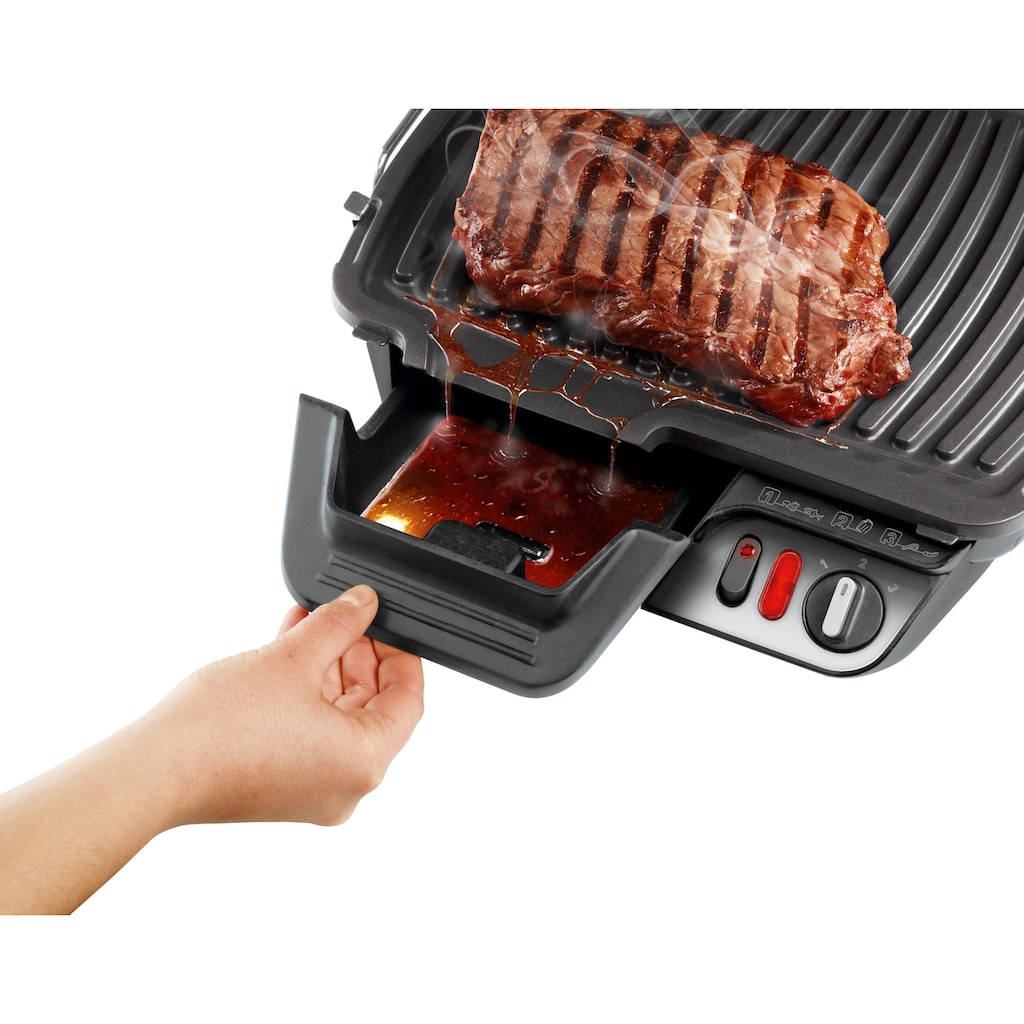 Tefal Kontaktgrill »GC3060 3in1«, 2000 W, Mit Überback-Funktion, Aufklappbar als Tischgrill/BBQ