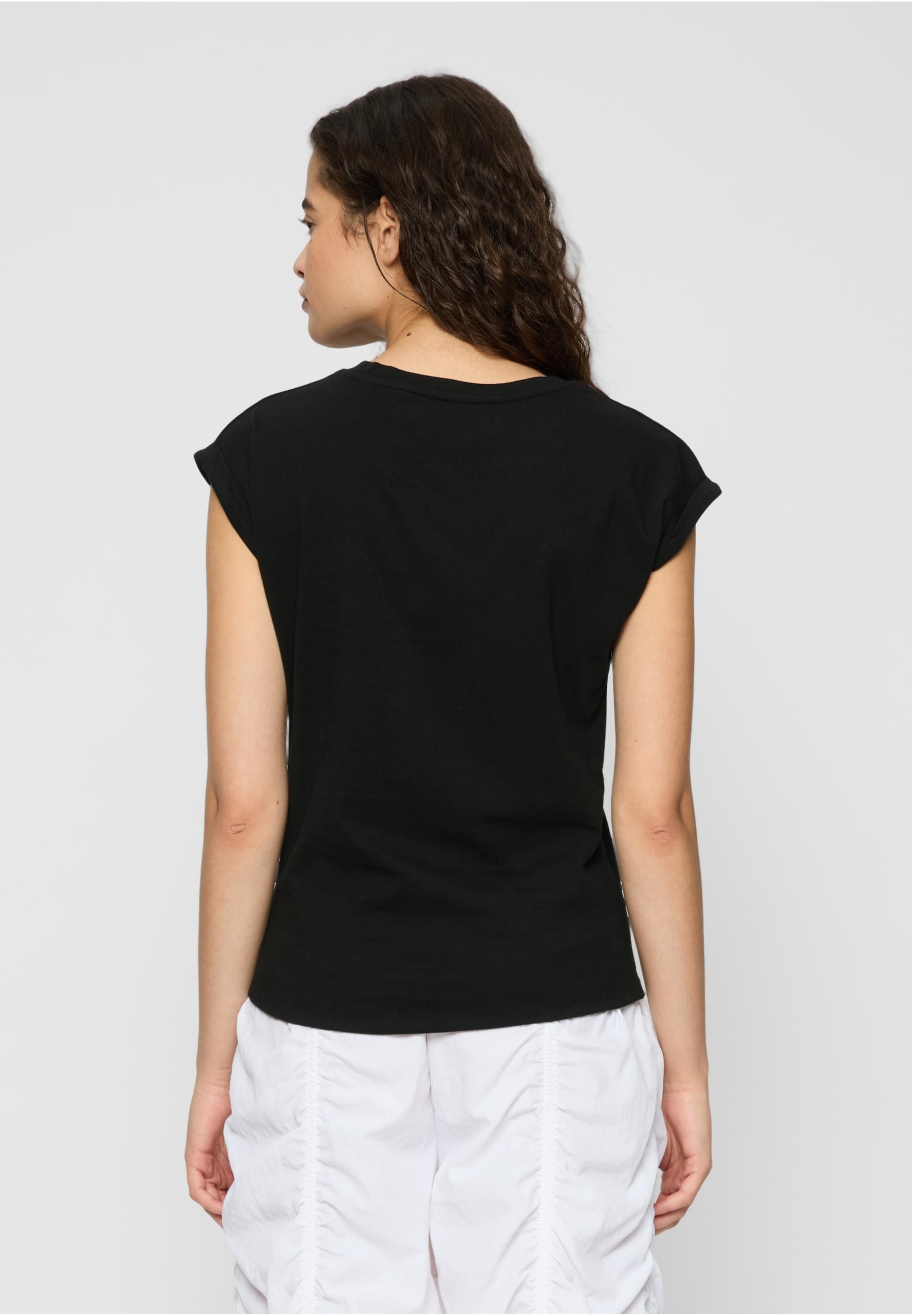 DEF T-Shirt »DEF Damen DEF Giorgia T-Shirt Black«, (1 tlg.)