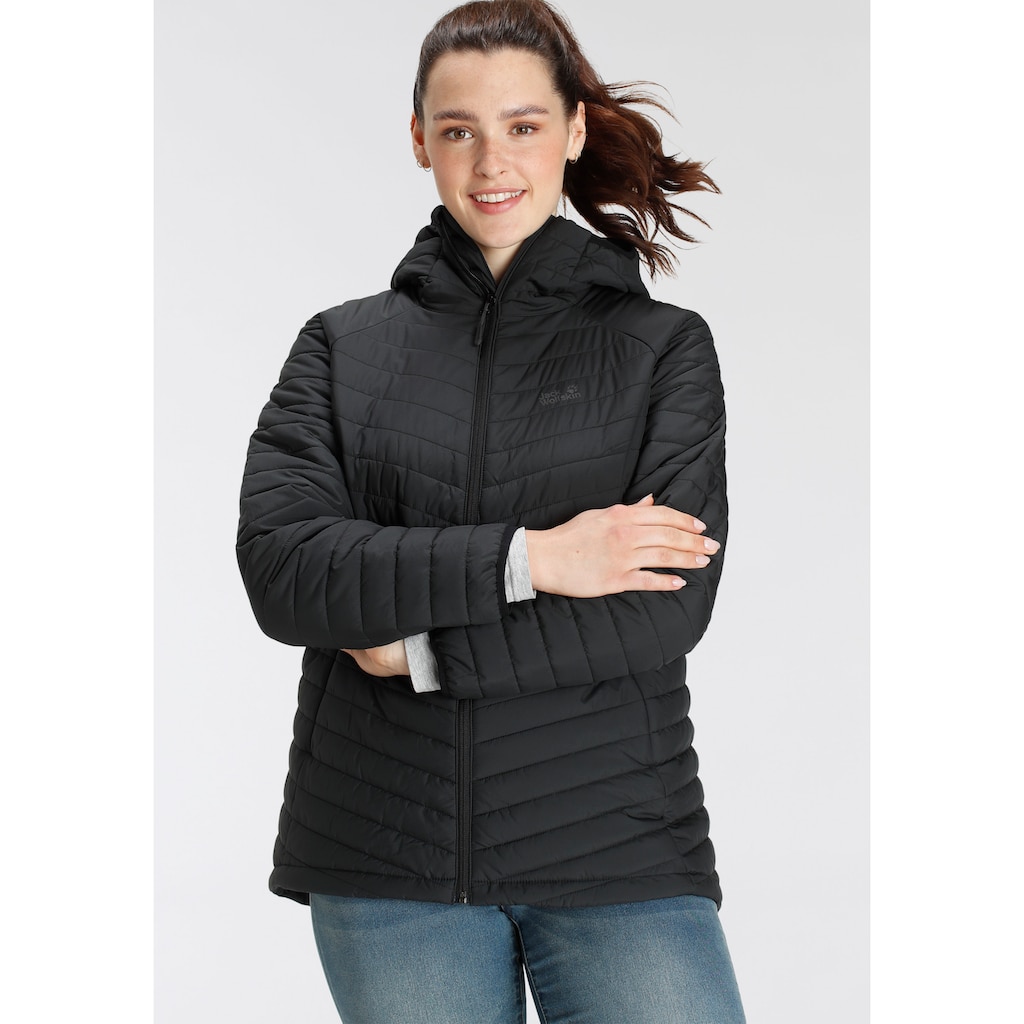 Jack Wolfskin Steppjacke »NUBEENA«, mit Kapuze