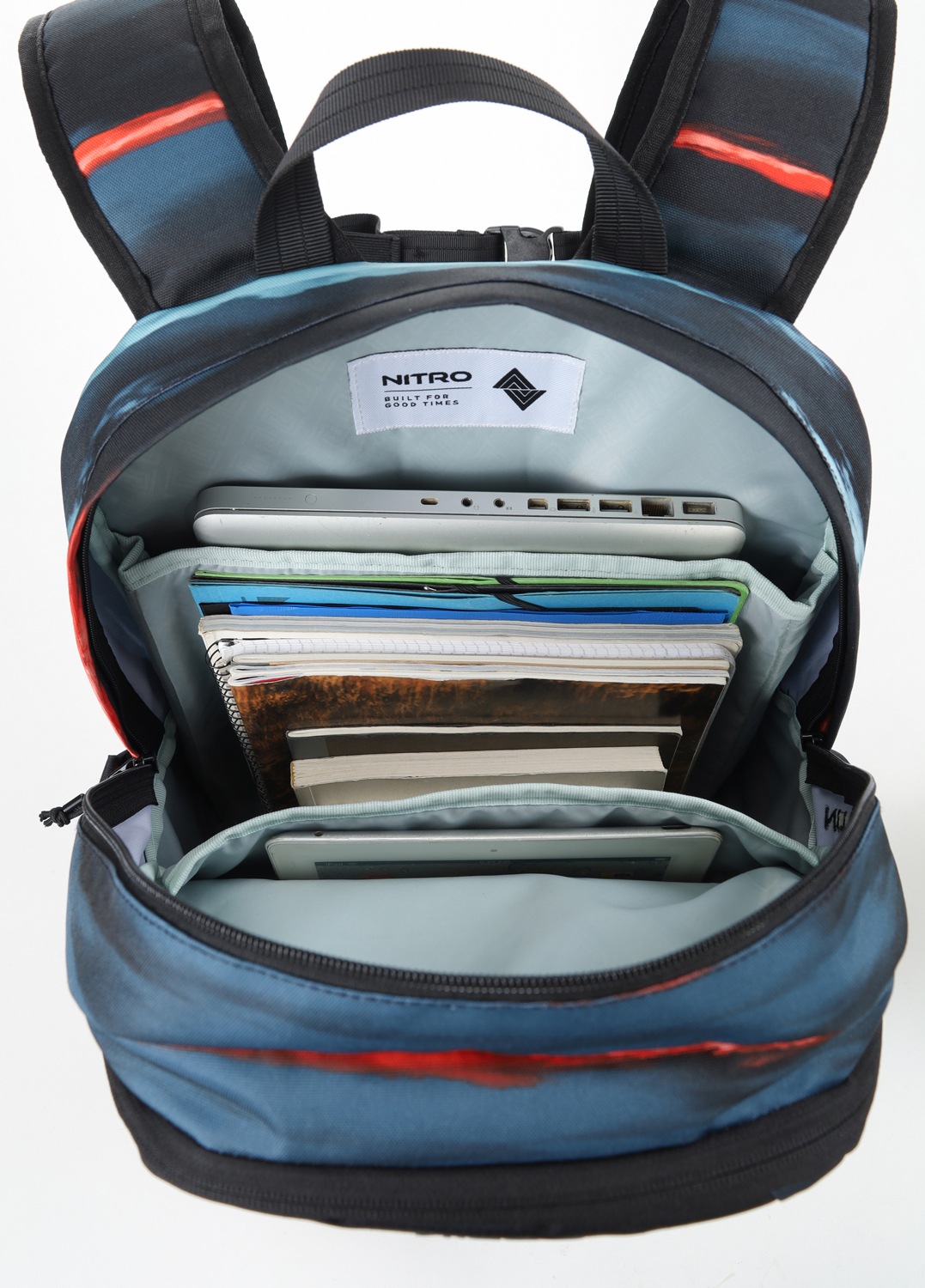 NITRO Freizeitrucksack »Future Hero«, Schulrucksack Freizeitrucksack Laptoprucksack Mäppchen