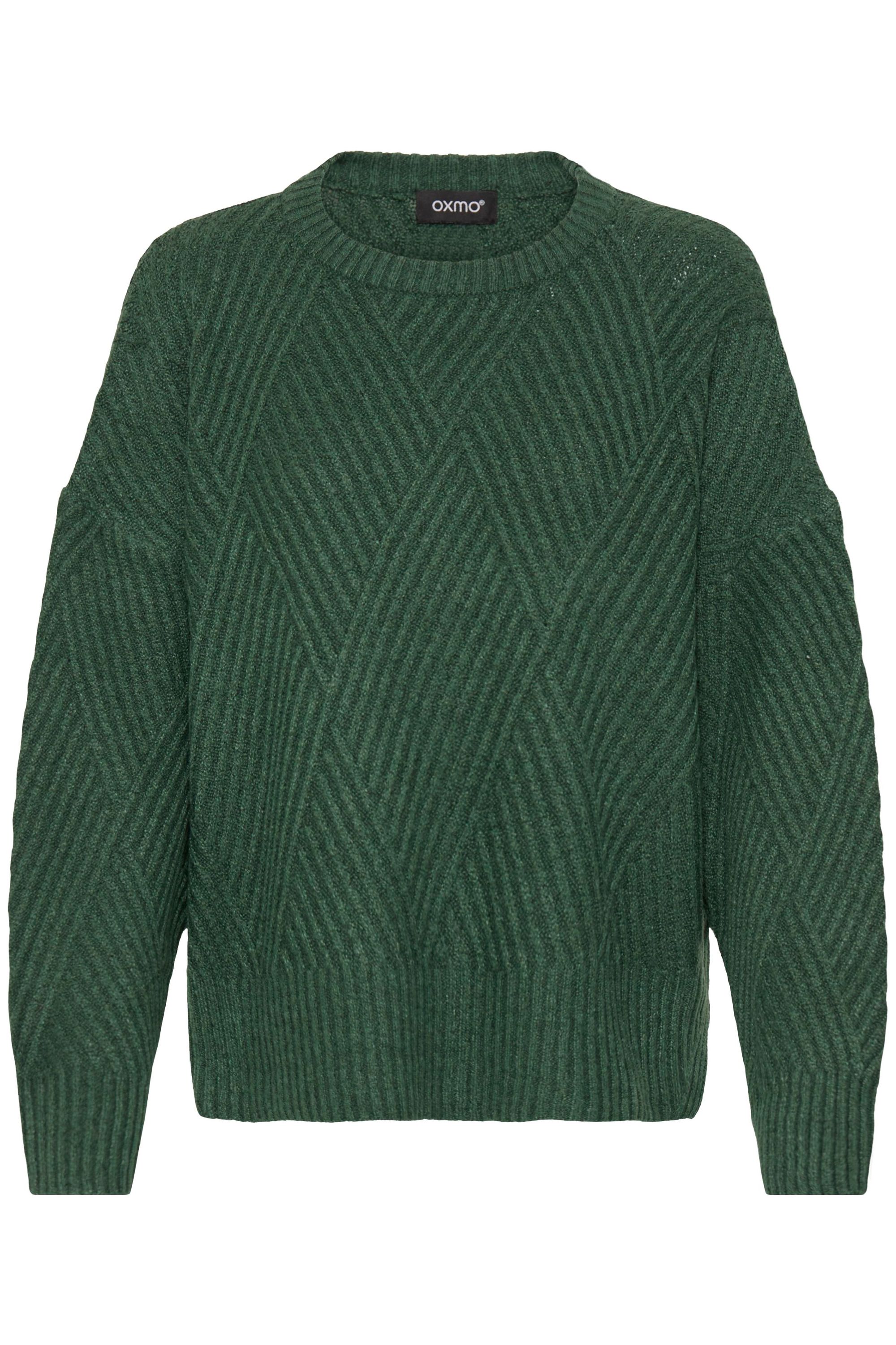 OXMO Strickfleece-Pullover "Strickpullover OXBomma"