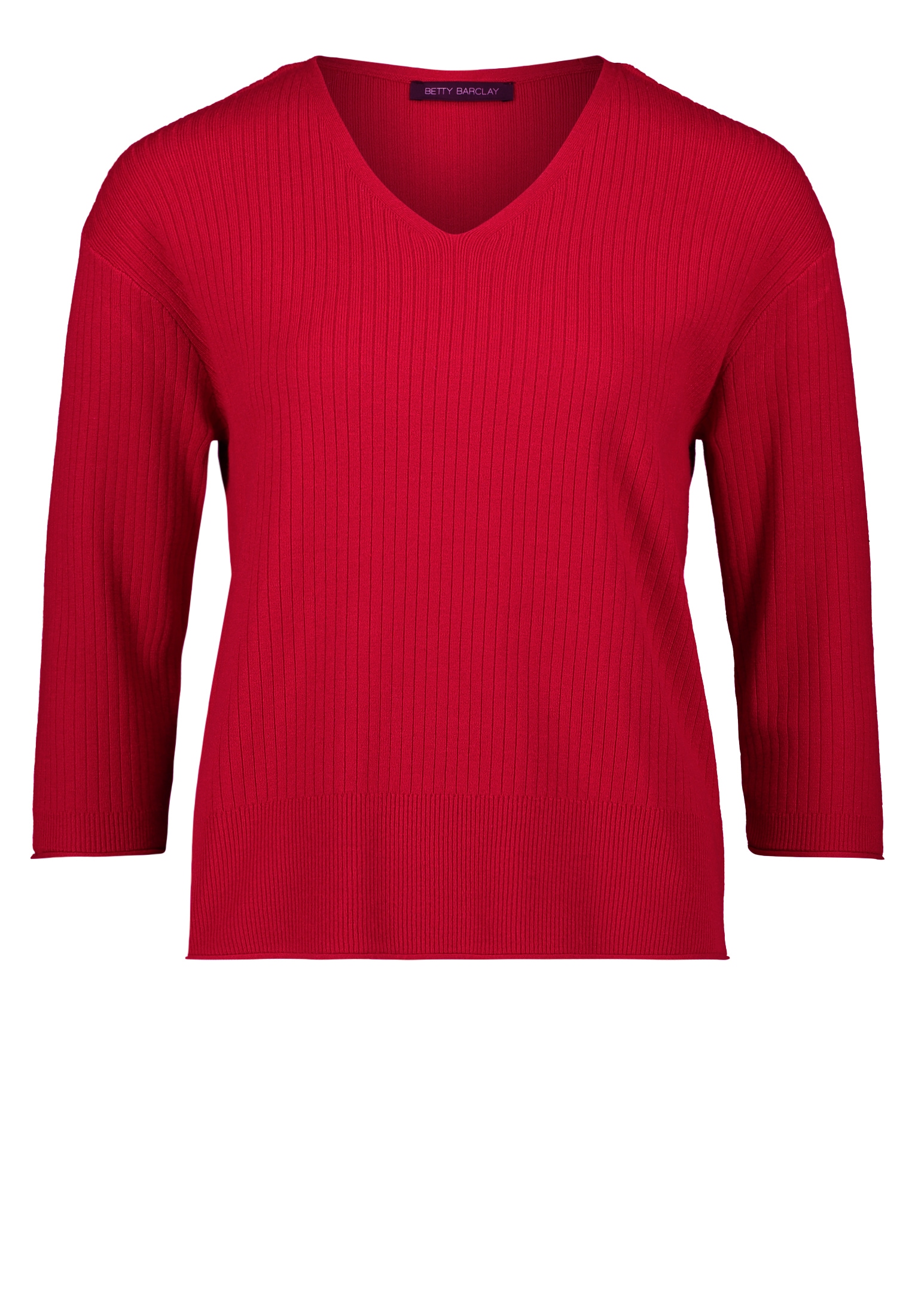 Betty Barclay Strickpullover »Betty Barclay Damen Feinstrickpullover mit V-Ausschnitt«, (1 tlg.)