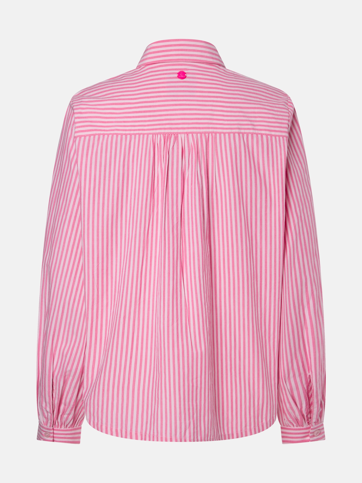 Lieblingsstück Hemdbluse »LiaL« mit gerafften Ärmelenden mit Knopf, Baumwolle