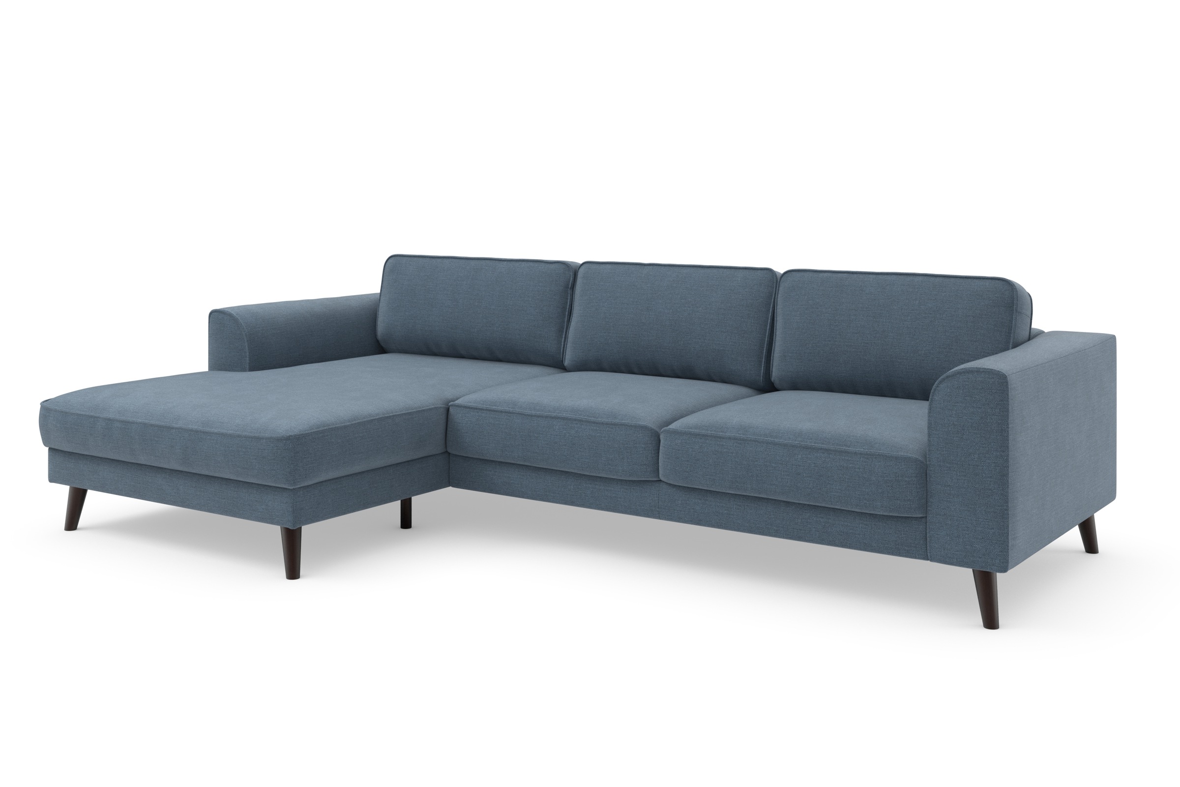 Thumbnail - TRENDMANUFAKTUR Ecksofa "Lumber Jack, elegantes Designsofa, zeitlos modern, hoher Sitzkomfort" wahlweise mit Bettfunktio...