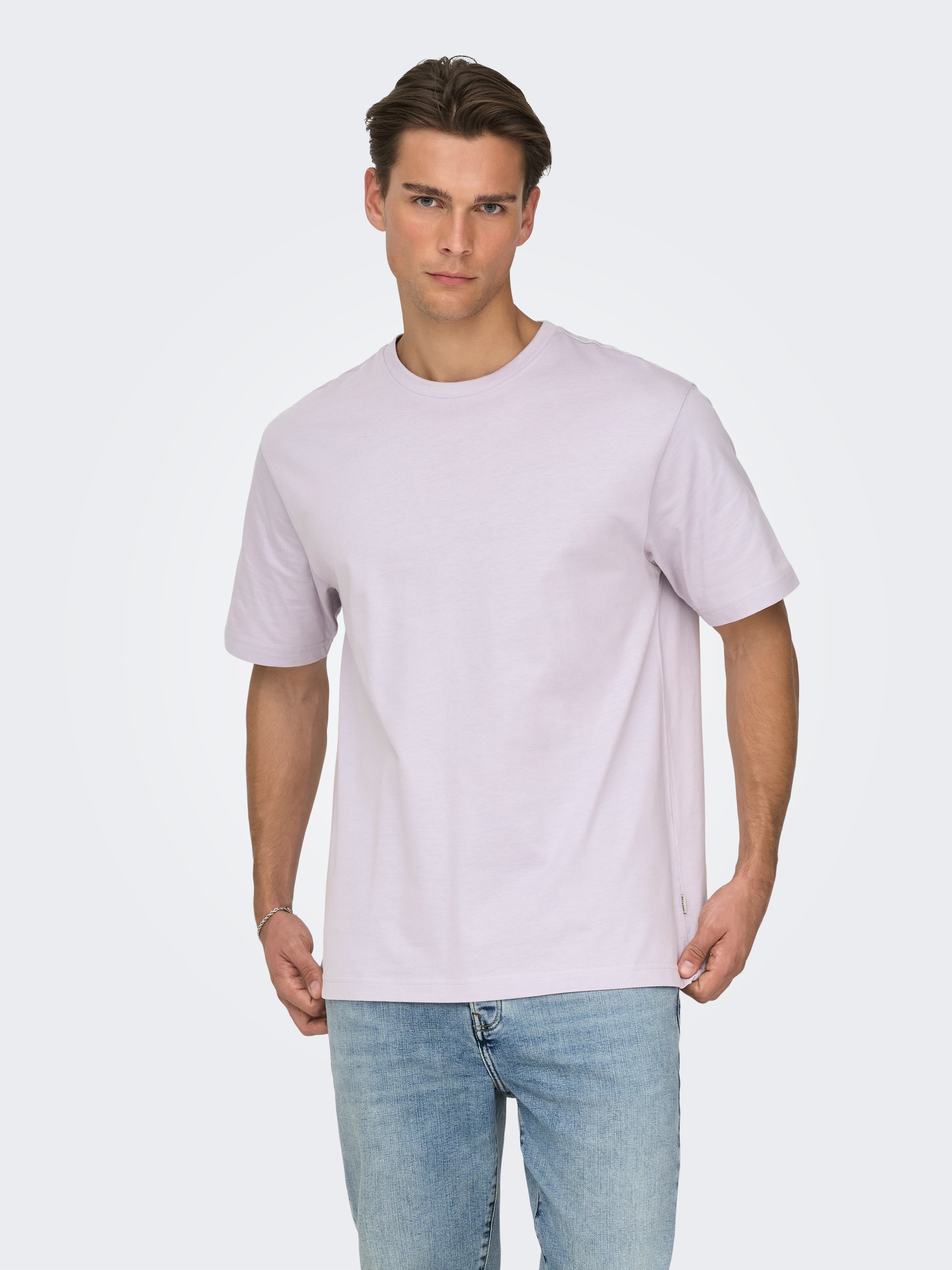 ONLY & SONS "ONSFRED RLX SS TEE" Baumwolle, relaxed fit günstig online kaufen