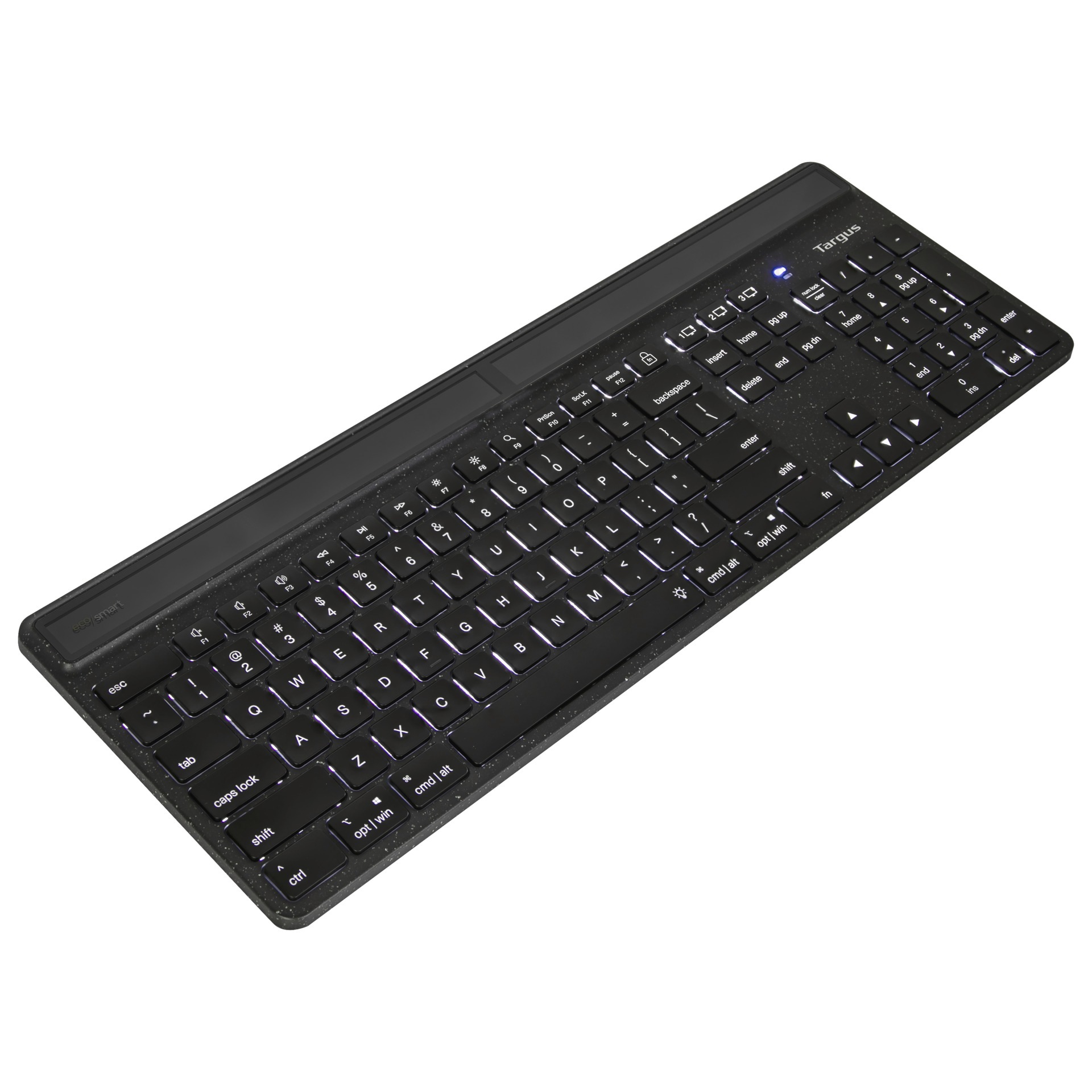 Targus Tastatur »Antimicrobial EcoSmart Bluetooth Keyboard (DE)«