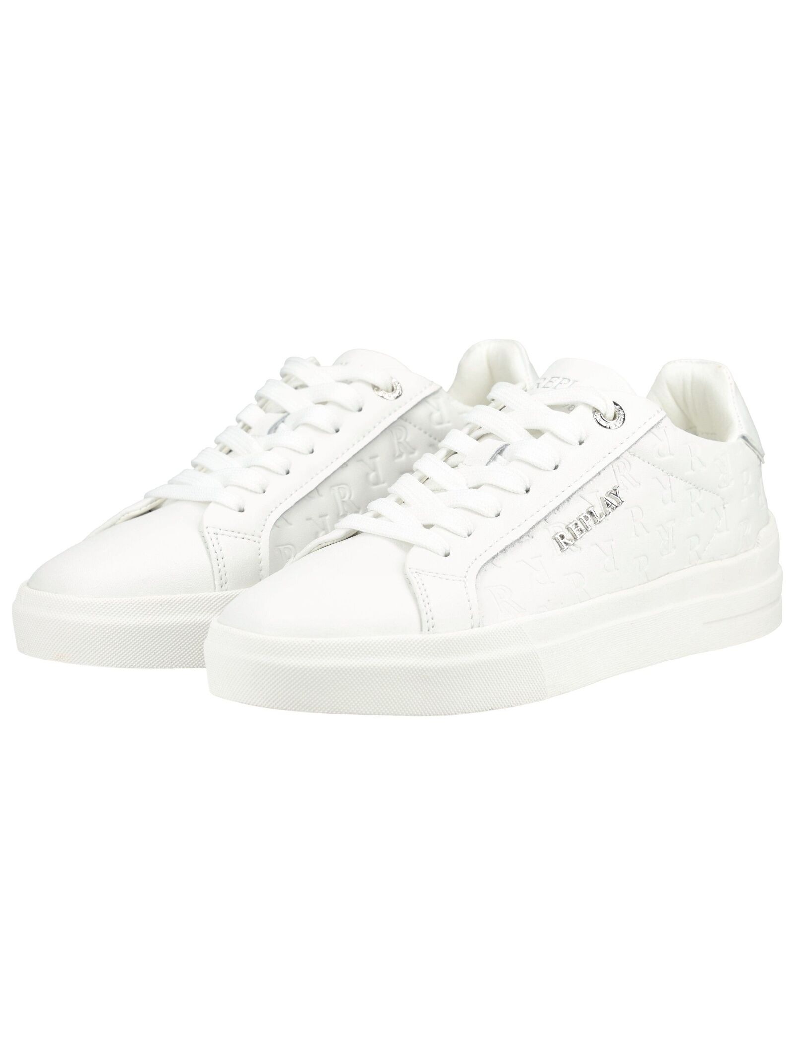 Replay Sneaker Leder Platform Sneaker White 39 5