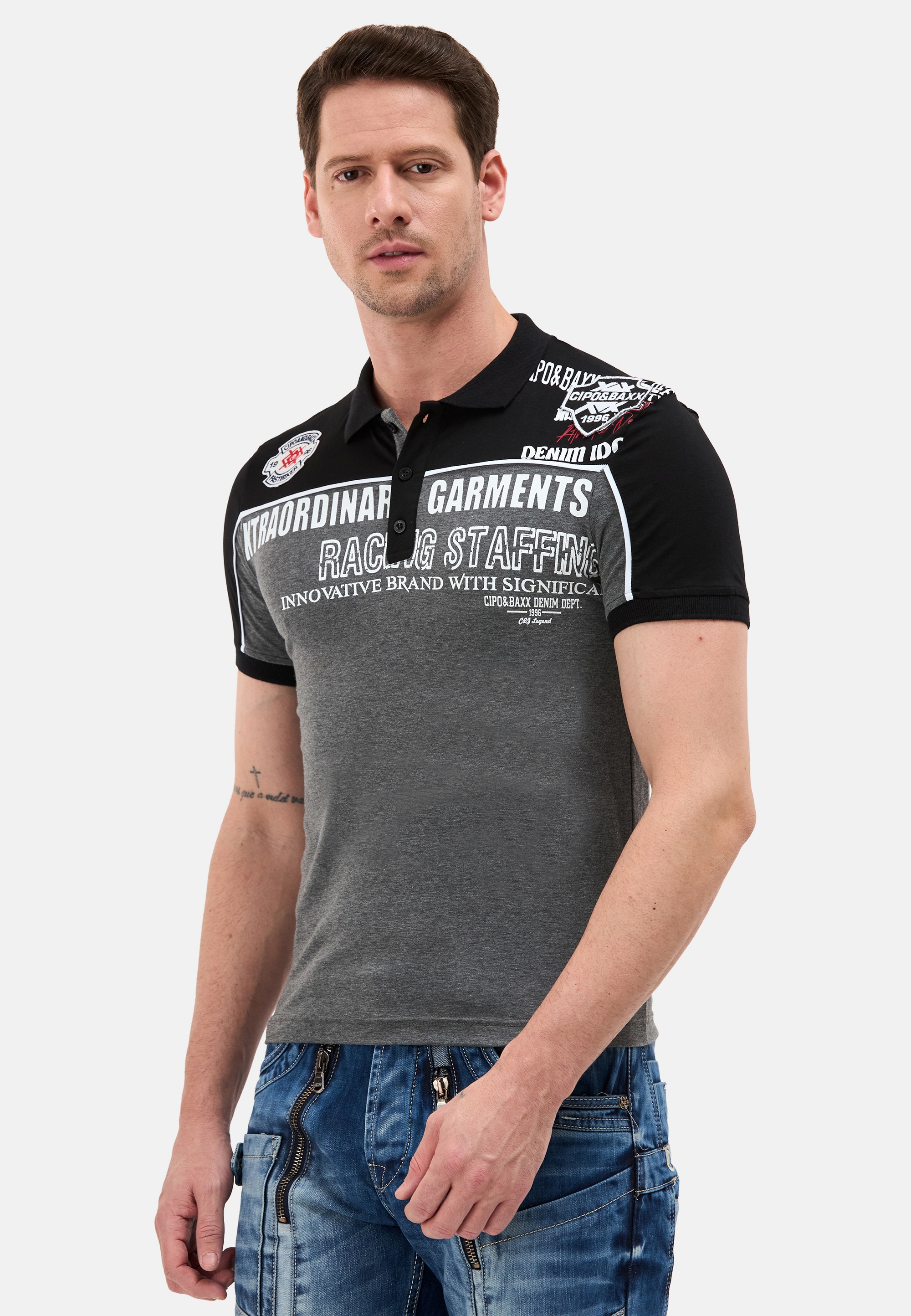 Cipo & Baxx Poloshirt günstig online kaufen