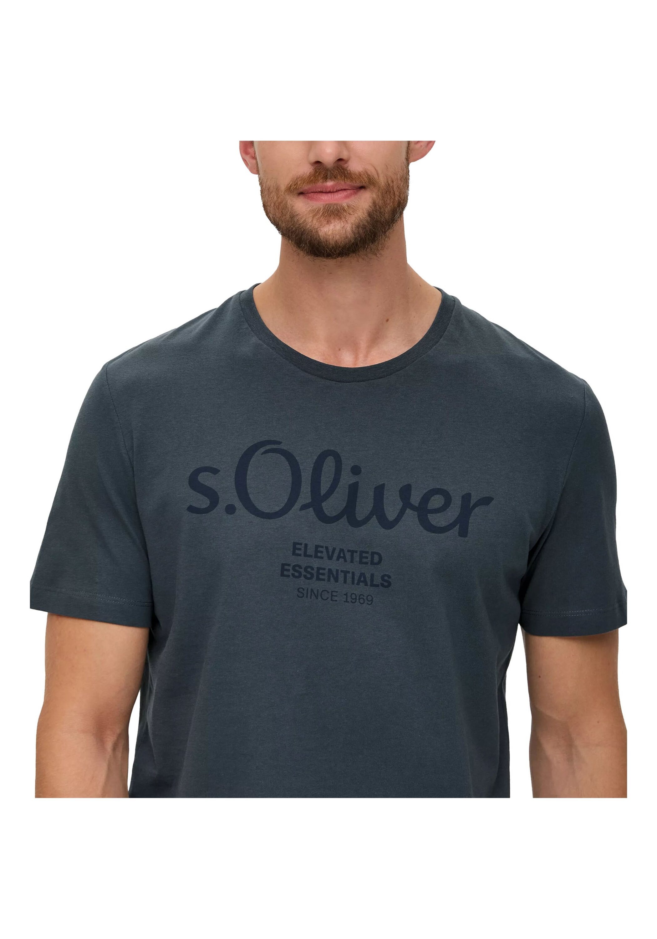 s.Oliver T-Shirt »T-Shirt Logo T-Shirt 1er Pack«