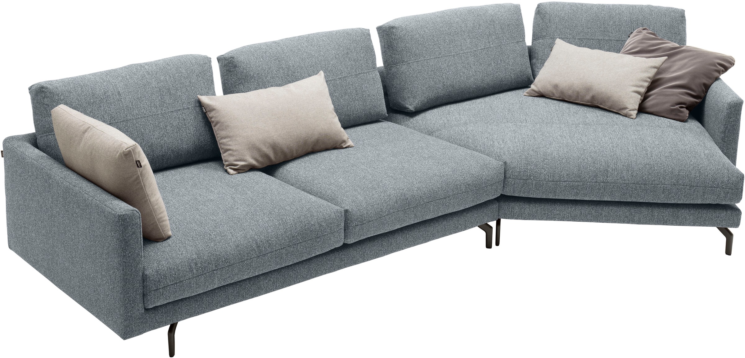 Creation BY ROLF BENZ Wohnlandschaft »CR.414«, Wahlweise aus Leder oder Chenille