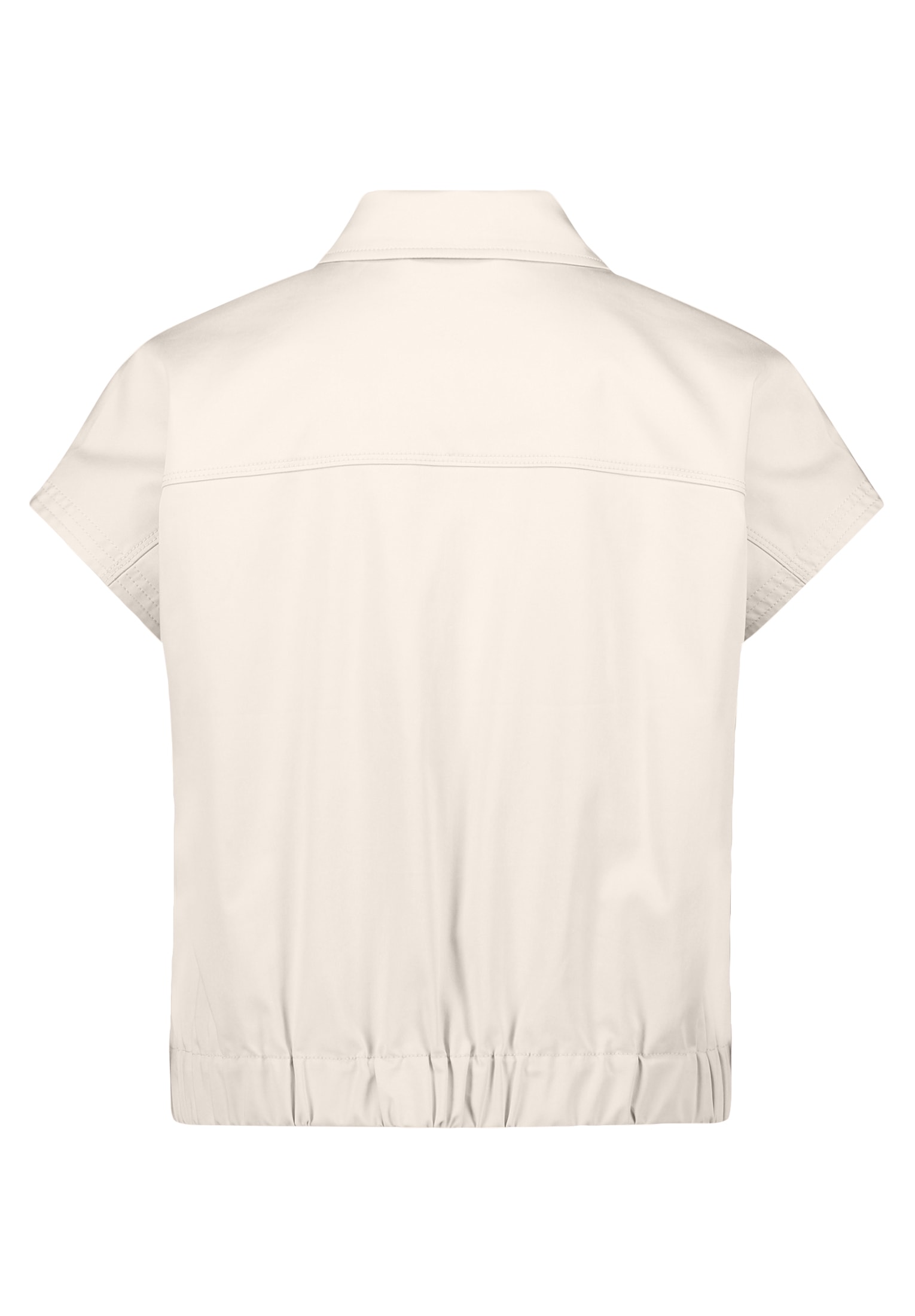 Betty&Co Kurzweste »Betty & Co Sommerweste mit Kragen«, Material