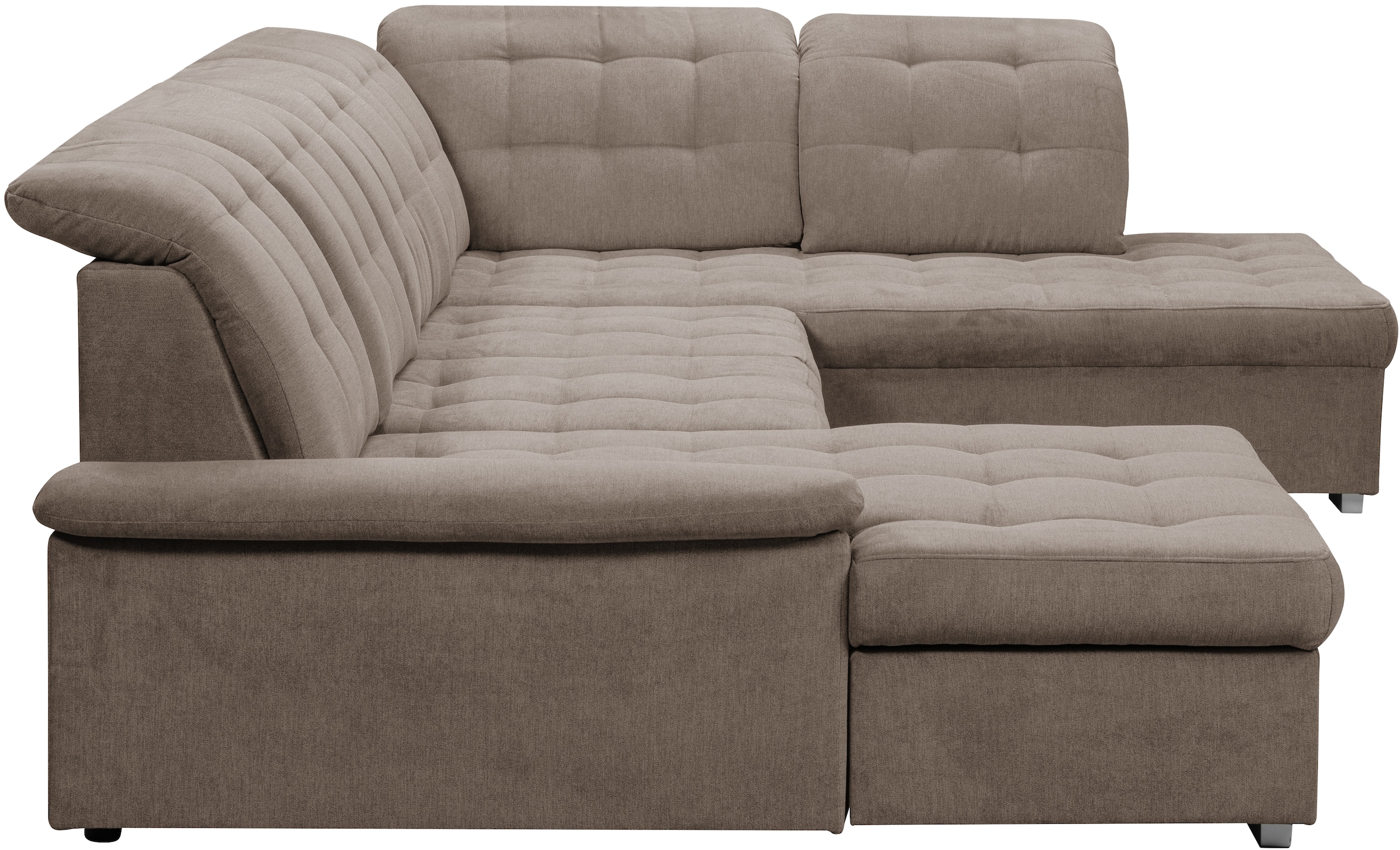 WERK2 Wohnlandschaft »Kordula-New U-Form«, Sofa in U-Form mit Schlaffunktion & Bettkasten, Schlafcouch