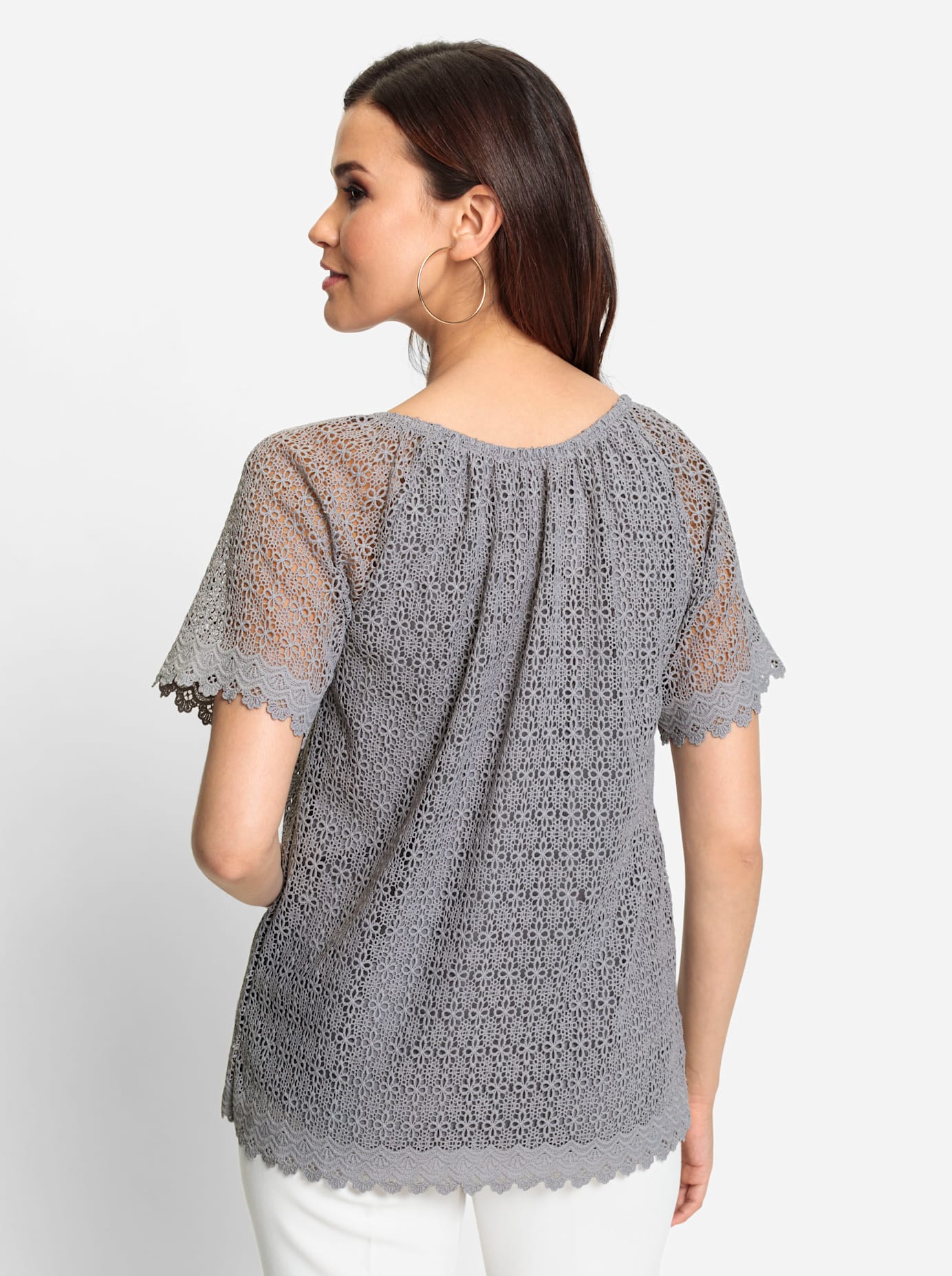 Thumbnail - Lady Spitzenshirt "Shirt", (1 tlg.)