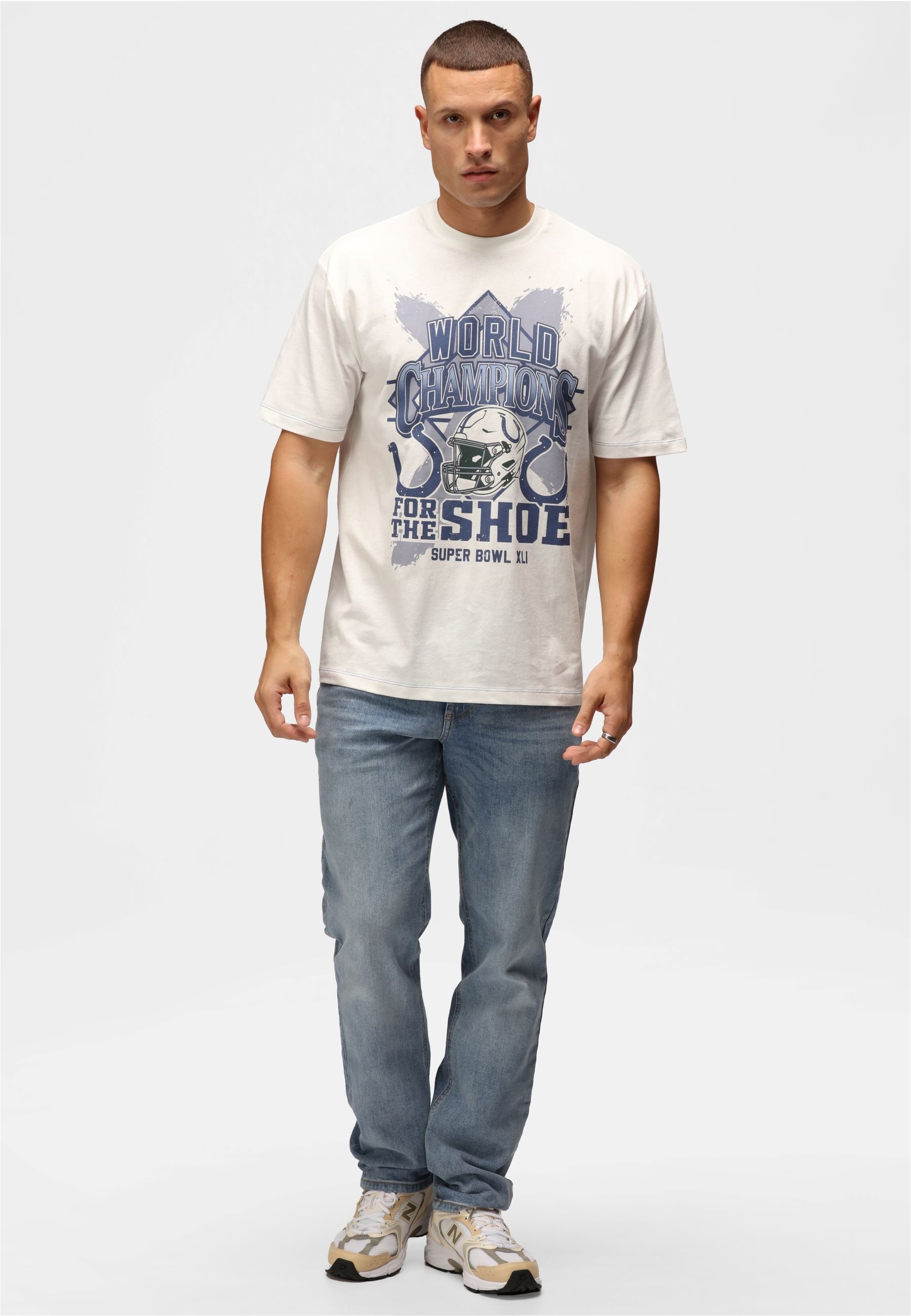 Recovered T-Shirt »NFL Colts World Champs«, (1 tlg.), für alle Indianapolis Colts-Fans
