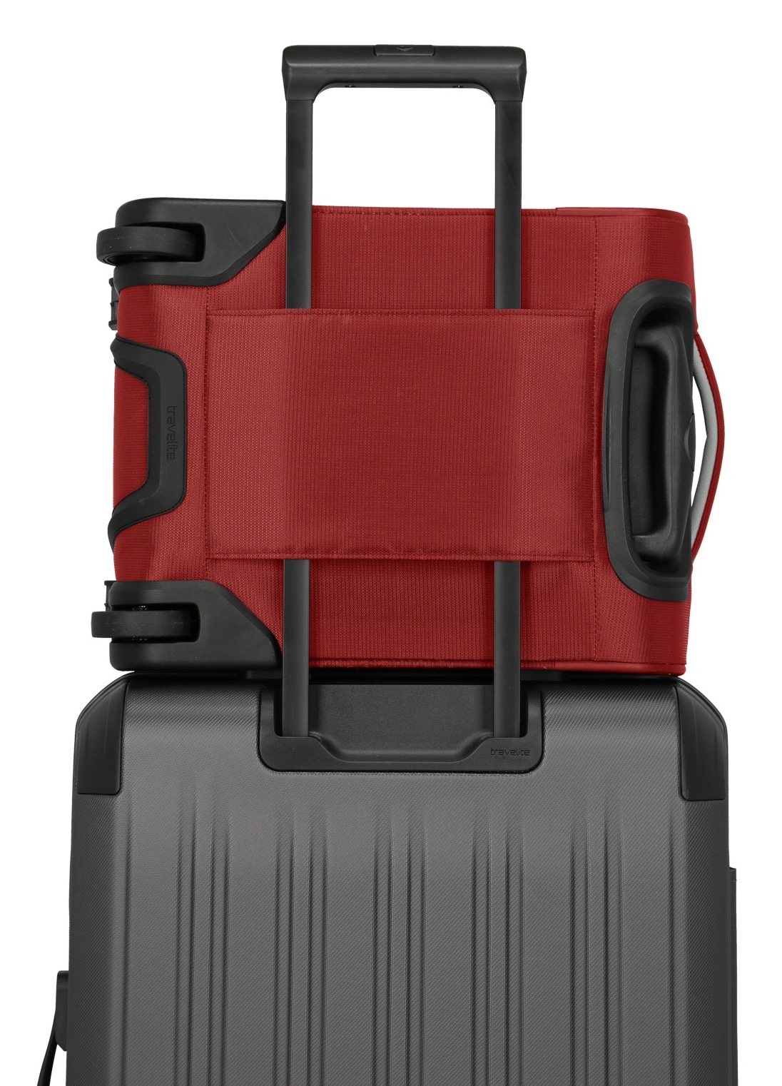 travelite Handgepäck-Trolley »JETPACK Easy 2 Cabin, konzipiert für EasyJet, Vueling & Wizz«, 4 Rollen, Weichgepäck-Koffer Handgepäck für die meisten gängigen Airlines