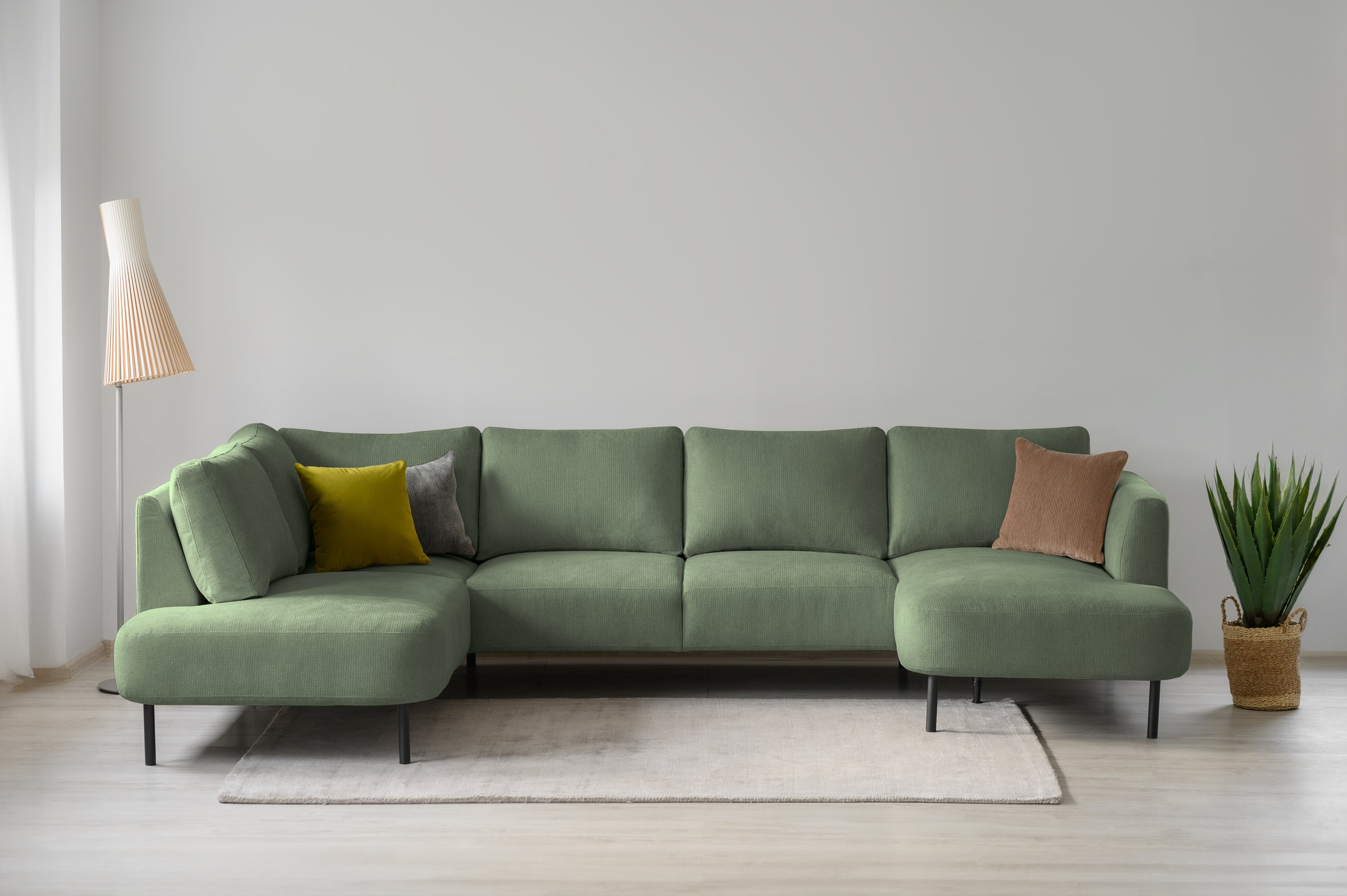 OTTO home Wohnlandschaft "Cesola" in weichem Chenille-Stoff, Breite 327 cm, günstig online kaufen