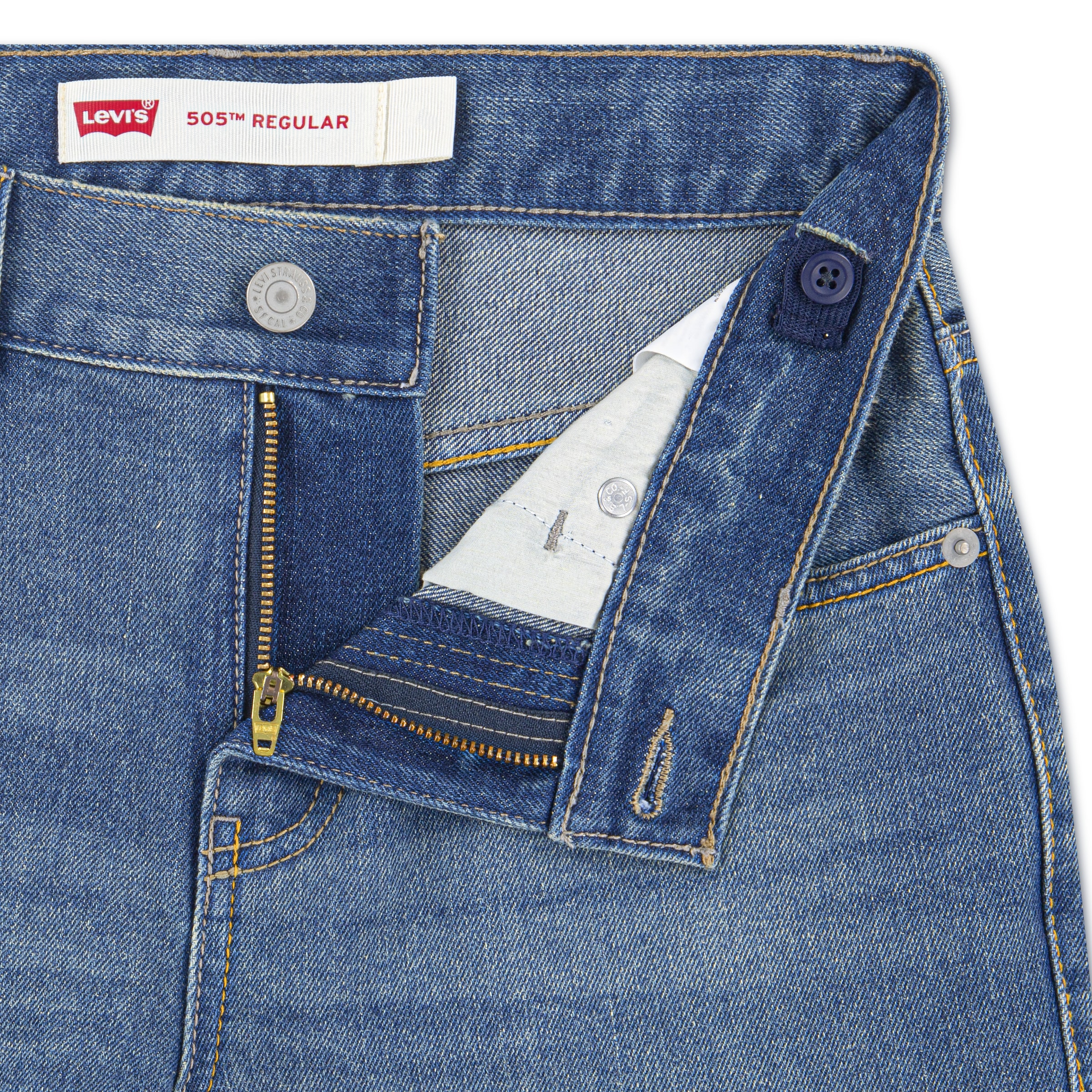 Levi's® Kids Regular-fit-Jeans »LVB 505 REGULAR FIT JEAN« im Five-Pocket Style