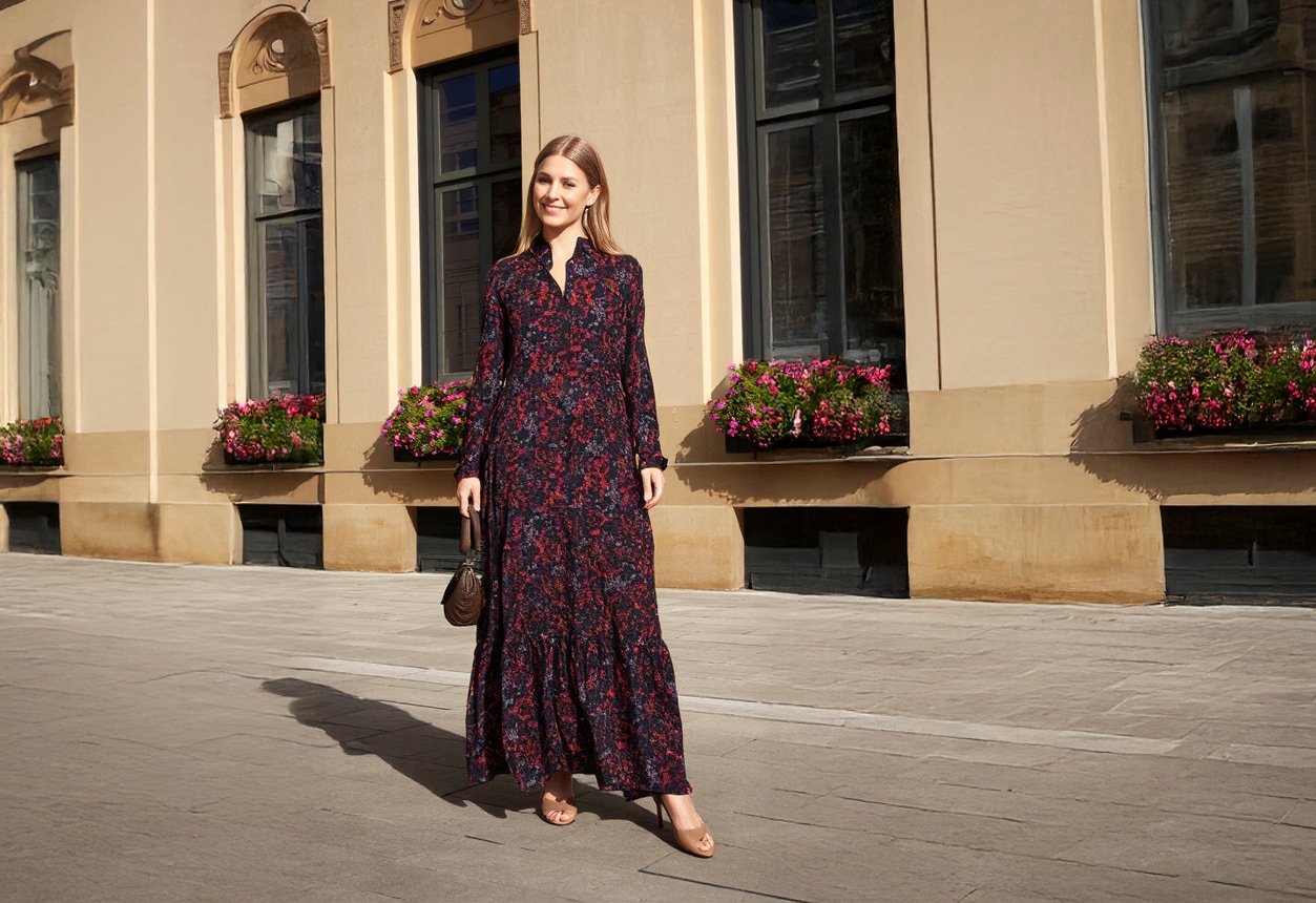 Melrose Blusenkleid