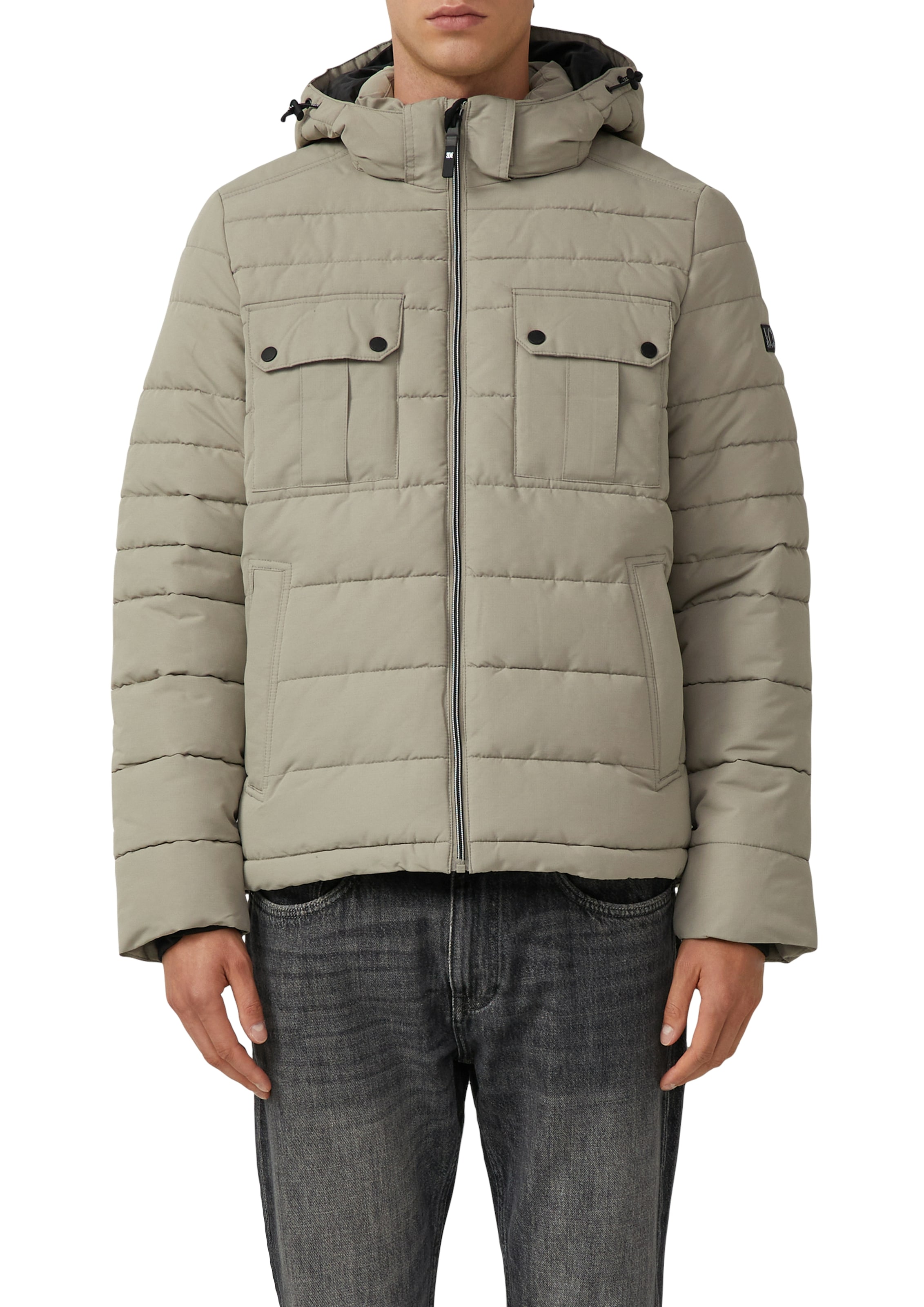s.Oliver Steppjacke, mit Kapuze, mit Kapuze und Kordelzug günstig online kaufen