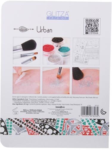 Knorrtoys® Kreativset »GLITZA FASHION Deluxe Set Urban«, (Set), Für alle Oberflächen geeignet