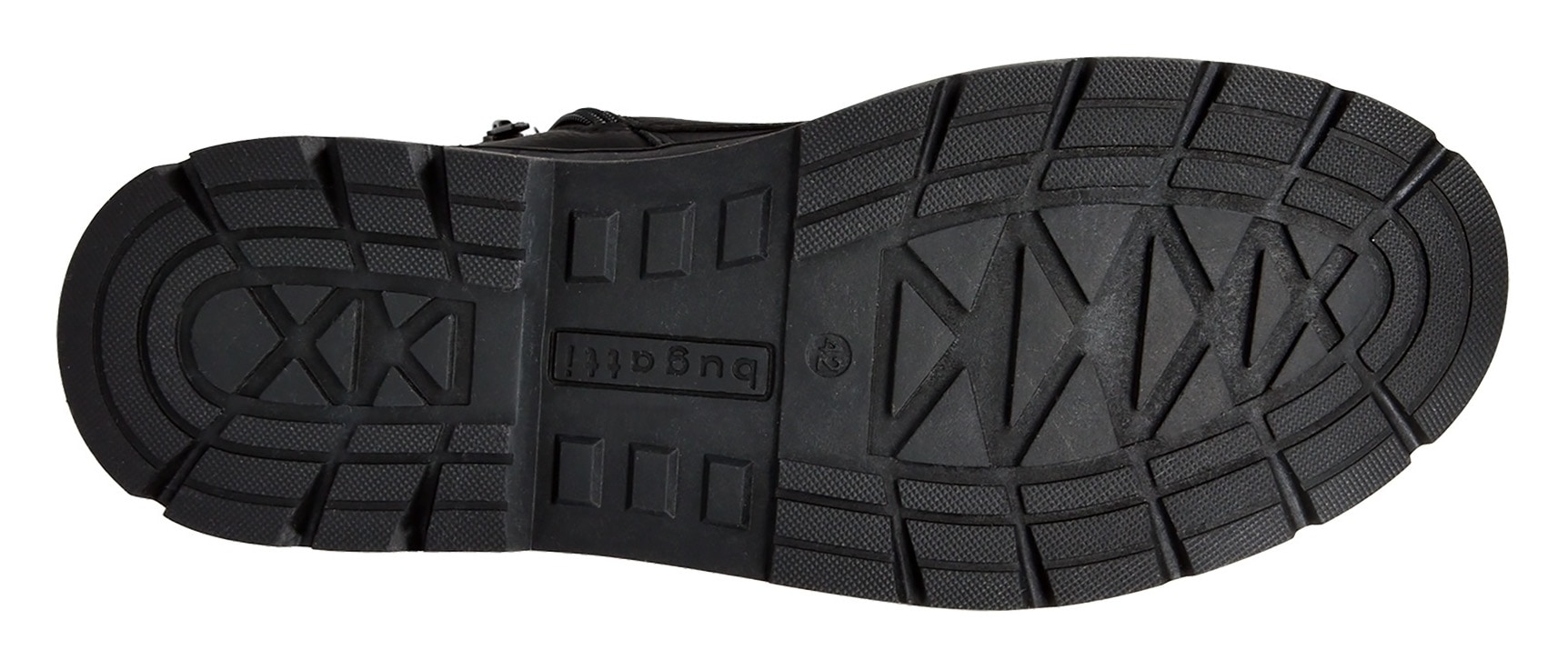 bugatti Winterboots, Plateauboots, Schnürboots im Monochrome Look