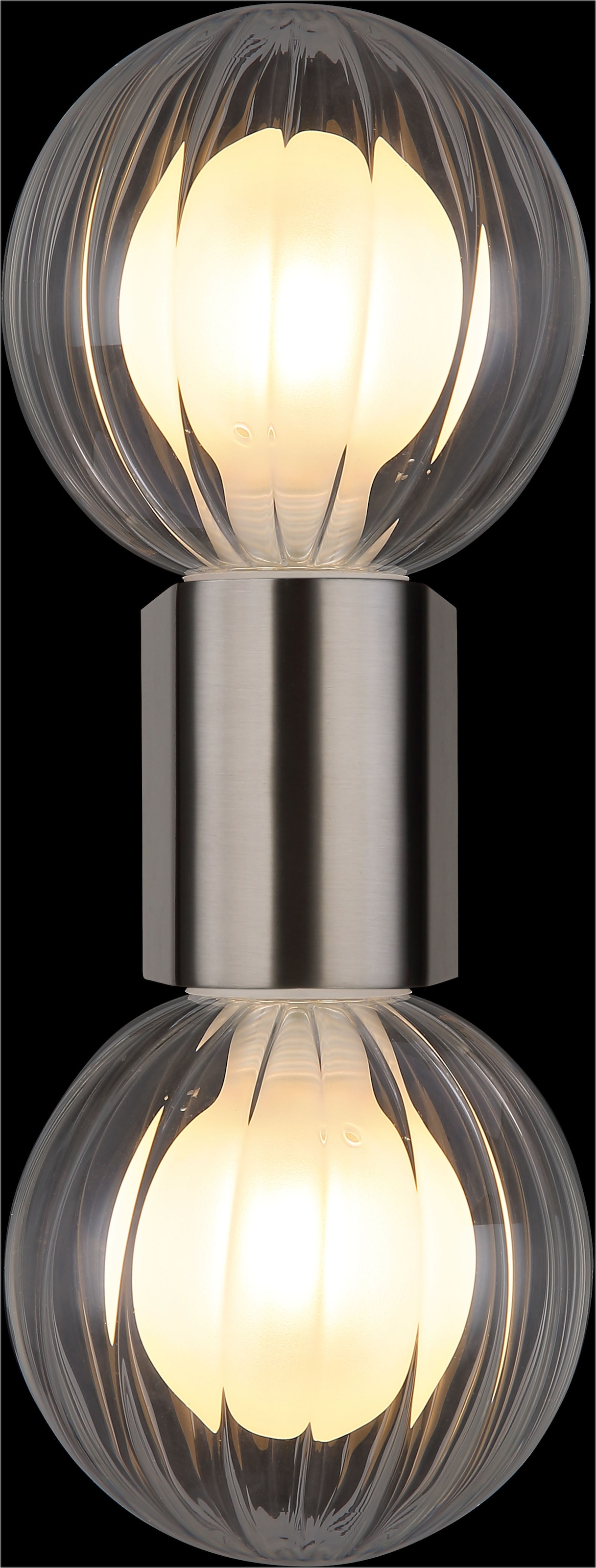 GLOBO LIGHTING Wandleuchte »ANDER«, Leuchtmittel G9 | ohne Leuchtmittel, Wandlampe/Spot/Glas klar/Wohnzimmer/Flur/3000K/IP44/Kugel