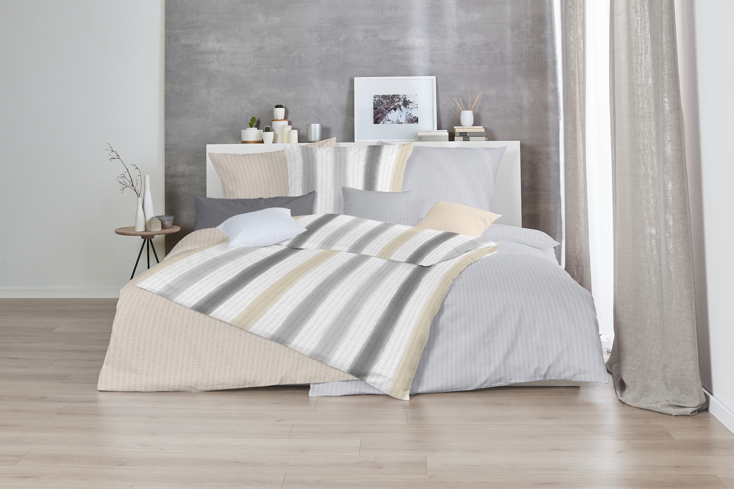 Primera Bettwäsche »Soft-Seersucker-Bettwäsche Uni« 2