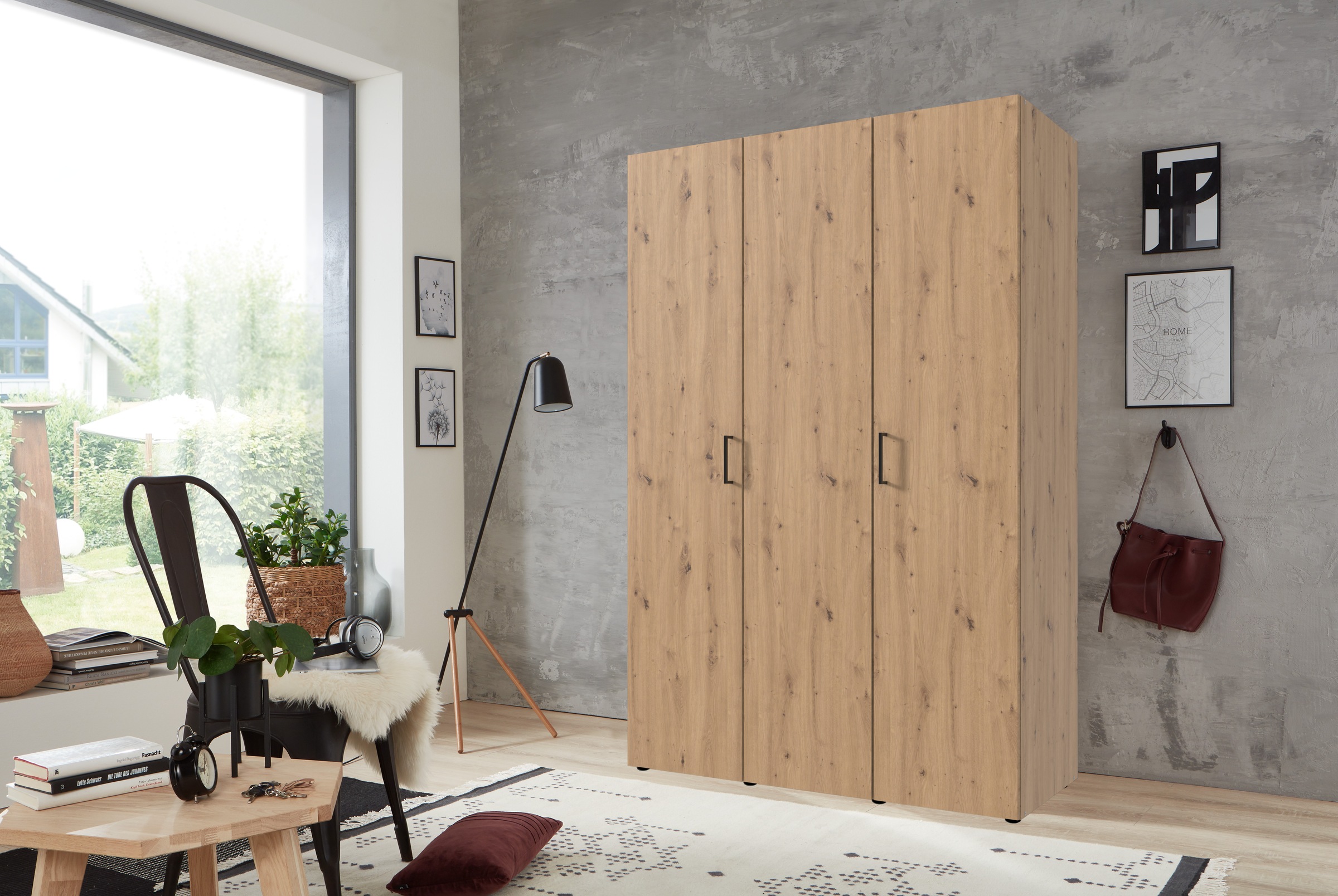 Wimex Kleiderschrank "Mugano,in 3 Breiten, 2 Tiefen, viele Farben, Made in günstig online kaufen