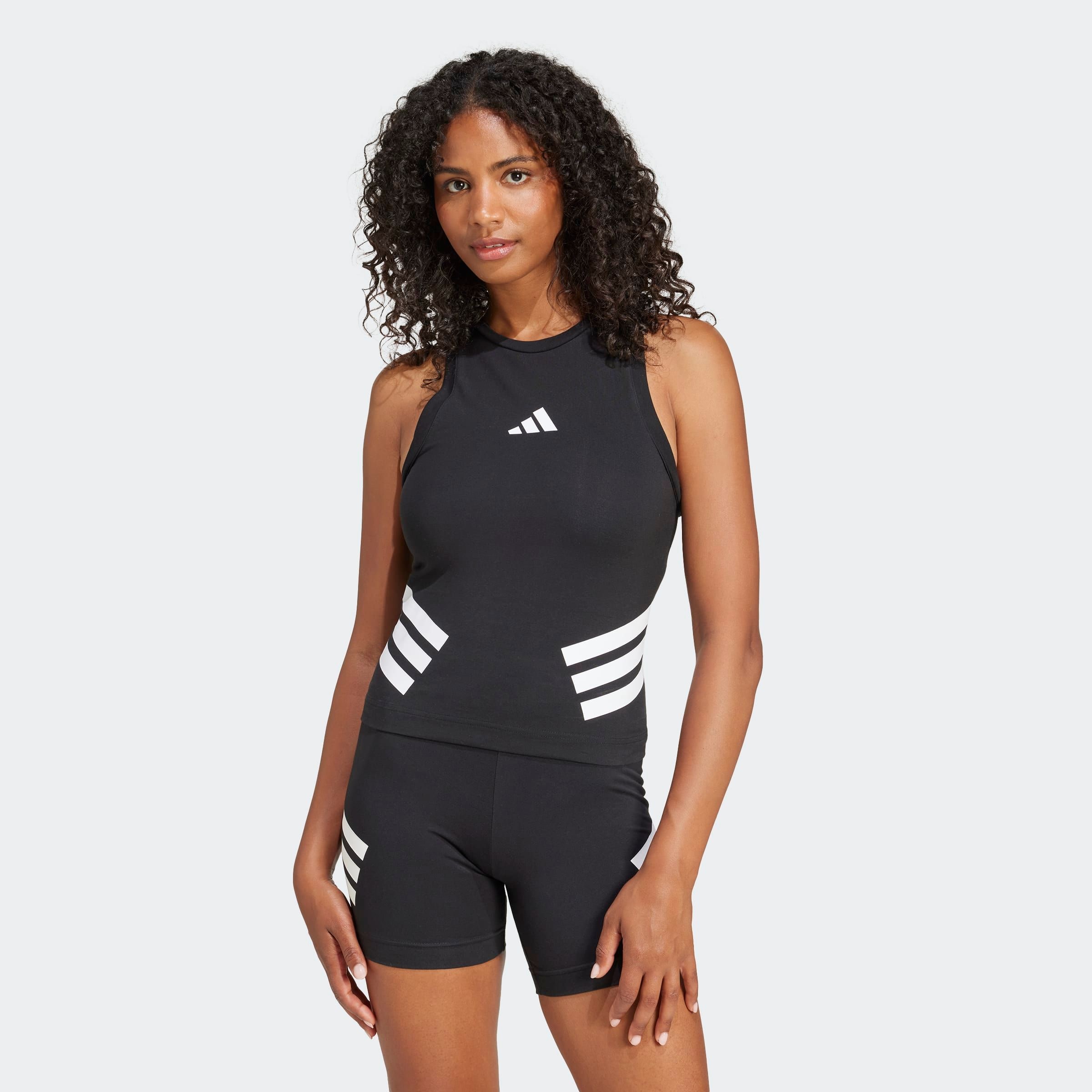 adidas Sportswear Tanktop "W FI 3S TANK" aus Single Jersey, mit Elasthan-An günstig online kaufen