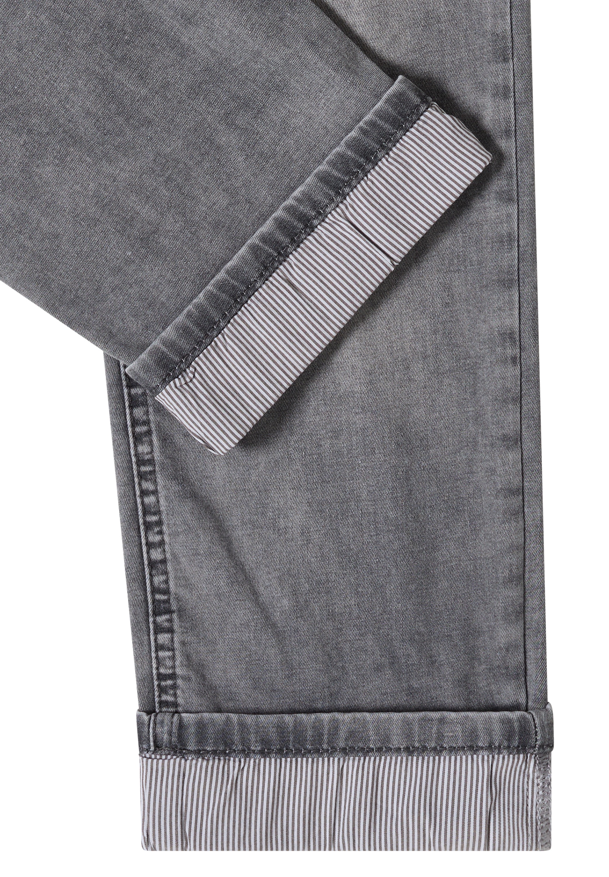 CECIL Straight Leg Jeans Light Grey Wash 34 3
