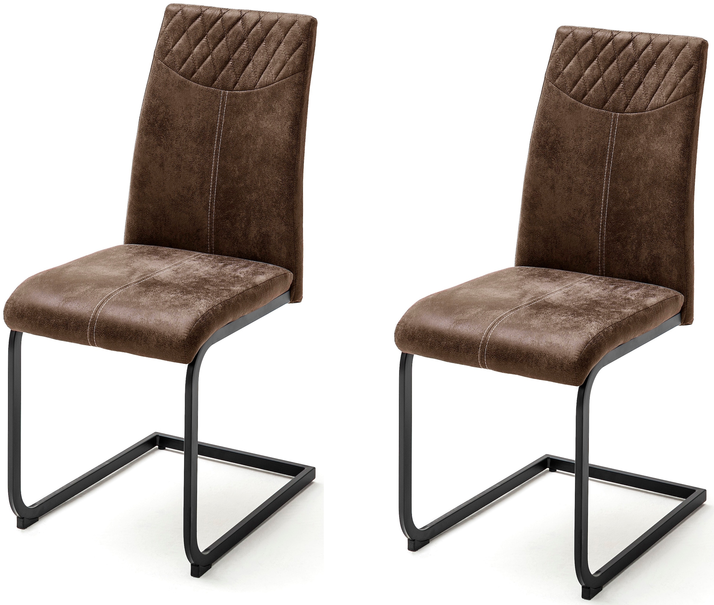 MCA furniture Esszimmerstuhl "Aosta" (Set) 4 Stk.Stoffbezug Vintagelook, St günstig online kaufen