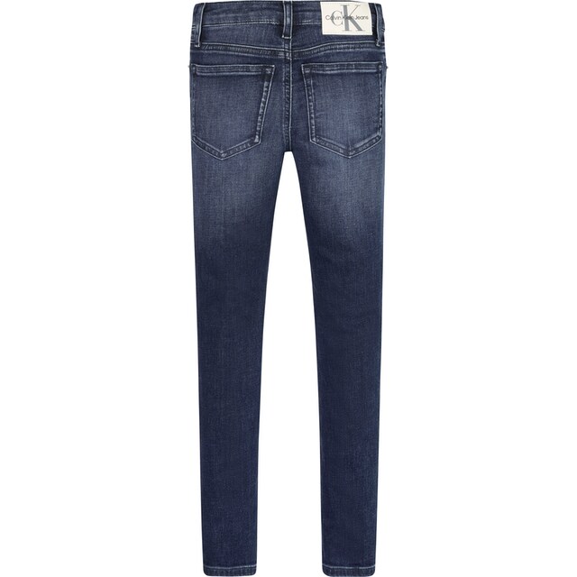 Calvin Klein Jeans Skinny-fit-Jeans »SKINNY MR ESS DARK BLUE« | BAUR