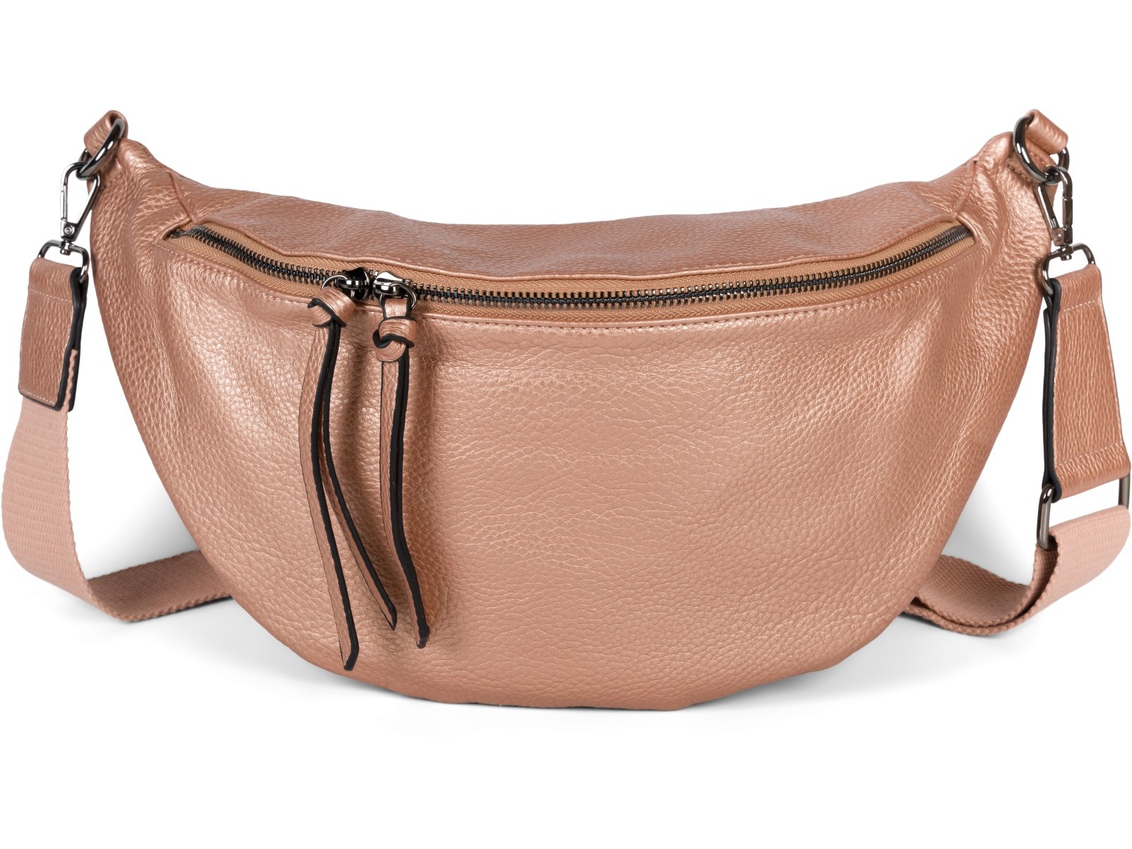 styleBREAKER Umhängetasche "Halbmond Crossbody Bag Uni"