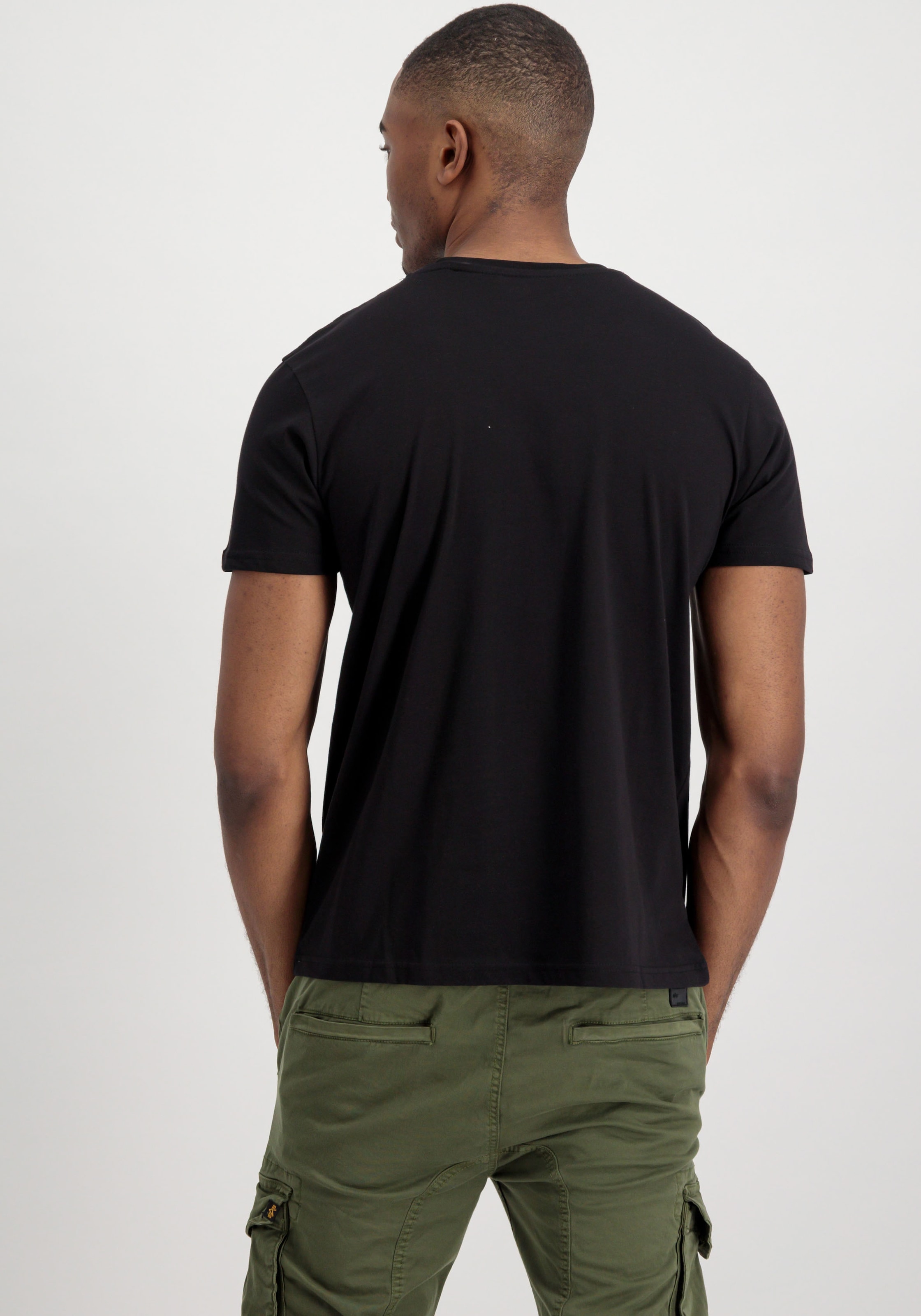 Alpha Industries Rundhalsshirt »Basic T 2 Pack«, (Set, 2 tlg.)