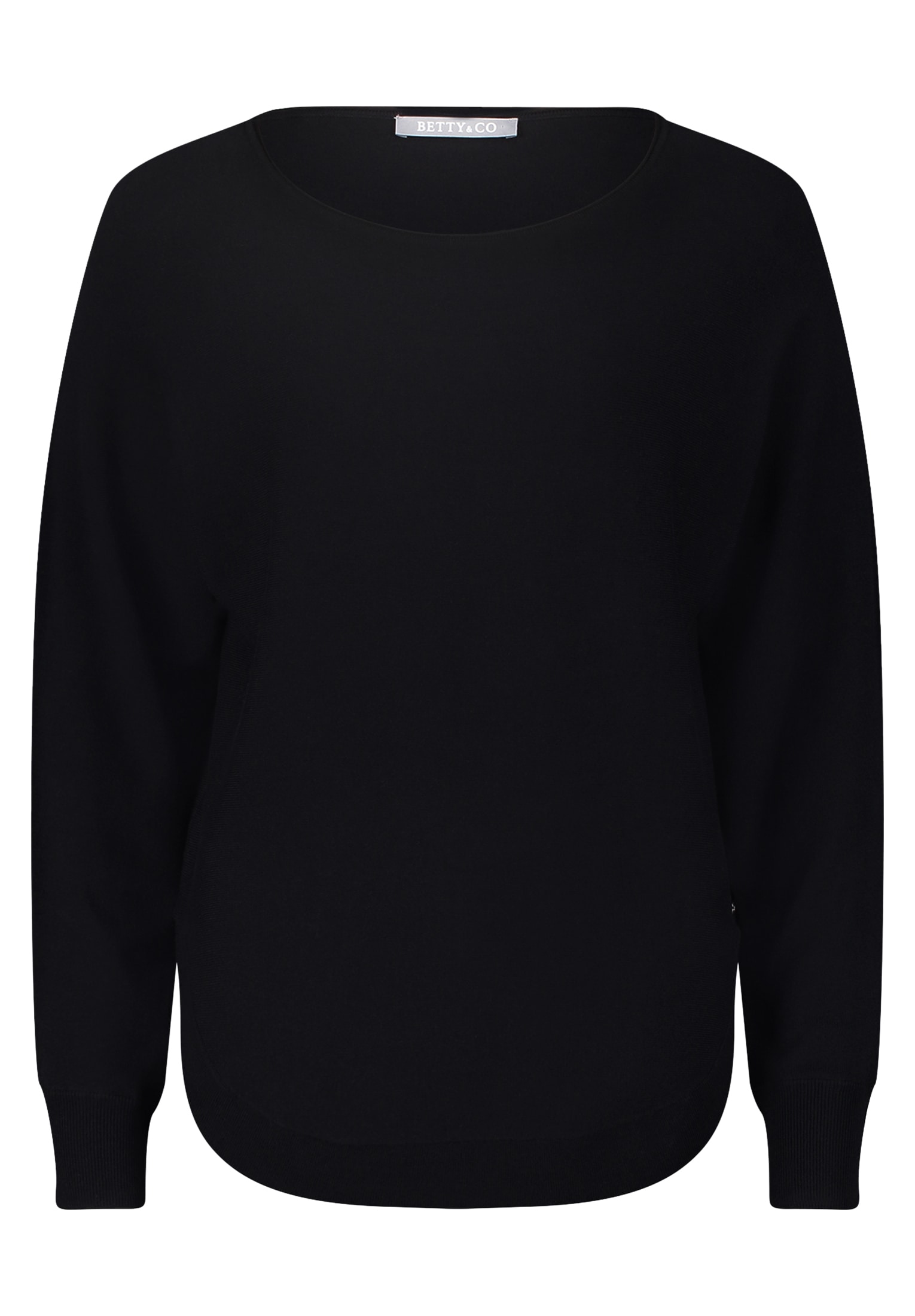 Betty&Co Strickpullover »Betty & Co Feinstrickpullover mit U-Boot-Ausschnitt«, (1 tlg.), Schlitz