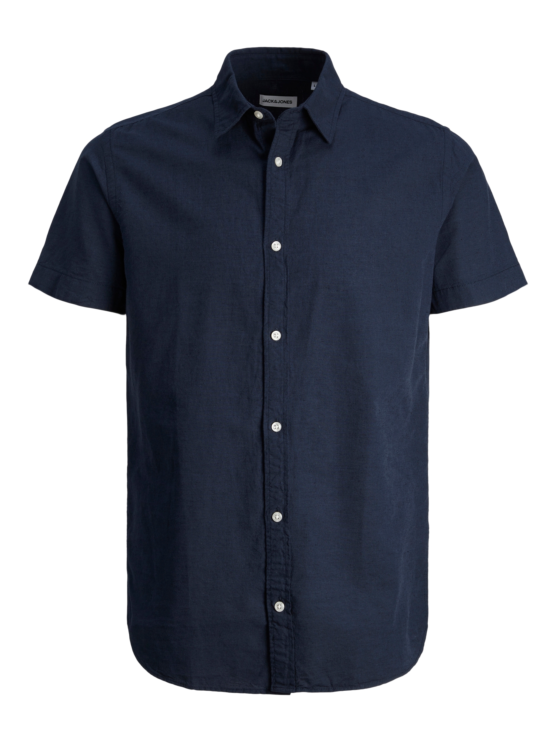 Jack & Jones Kurzarmhemd "JJELINEN BLEND SHIRT SS SN"