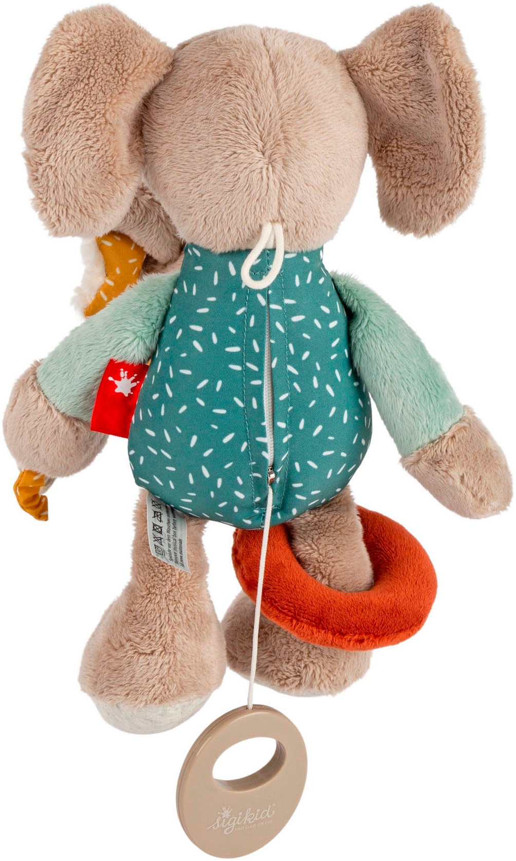Sigikid Spieluhr »PlayQ, Yellow, Aktiv-Elefant«