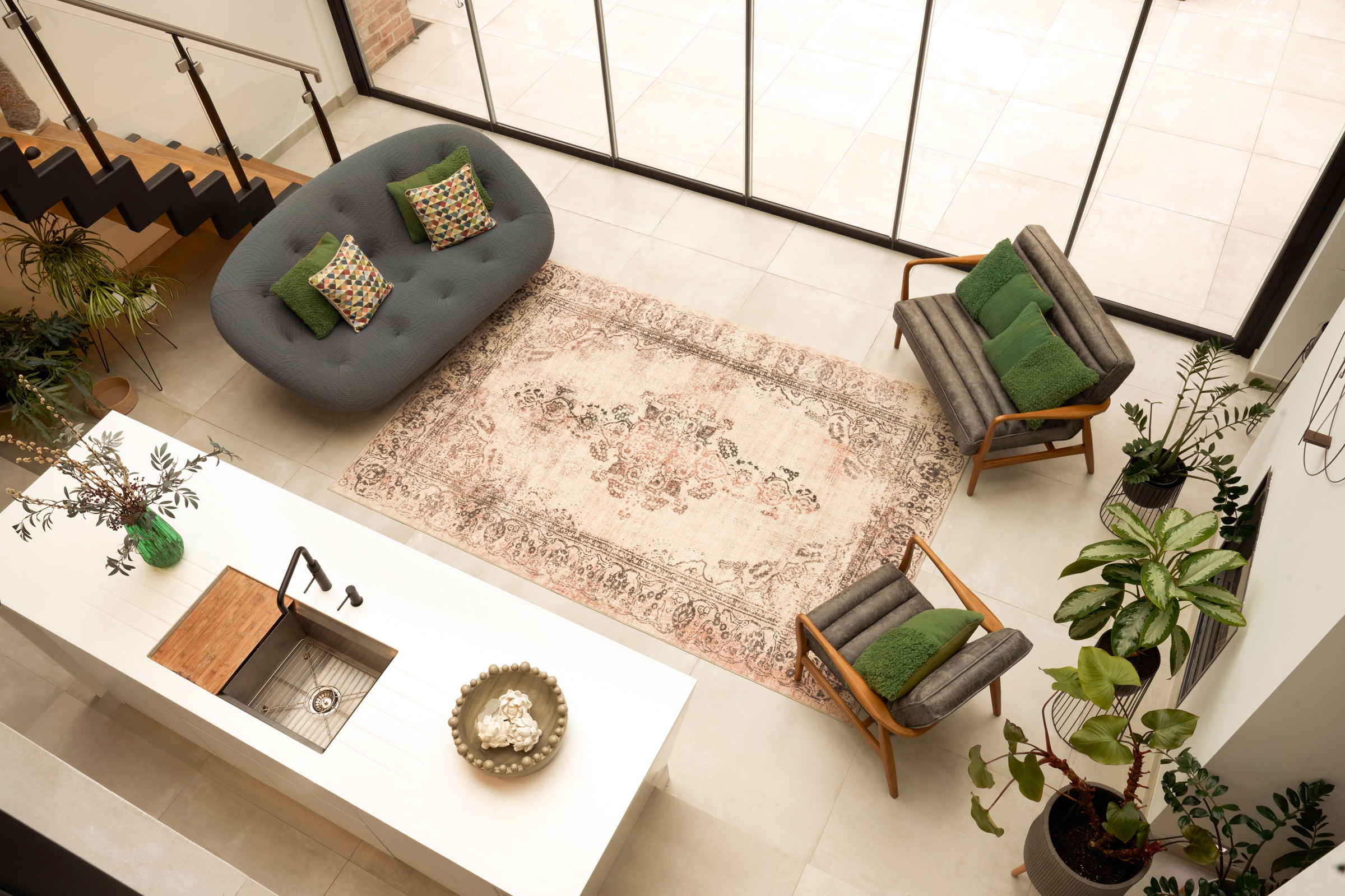 Thumbnail - Kleen-Tex HOME Teppich "Lisora" rechteckig 10 mm Höhe