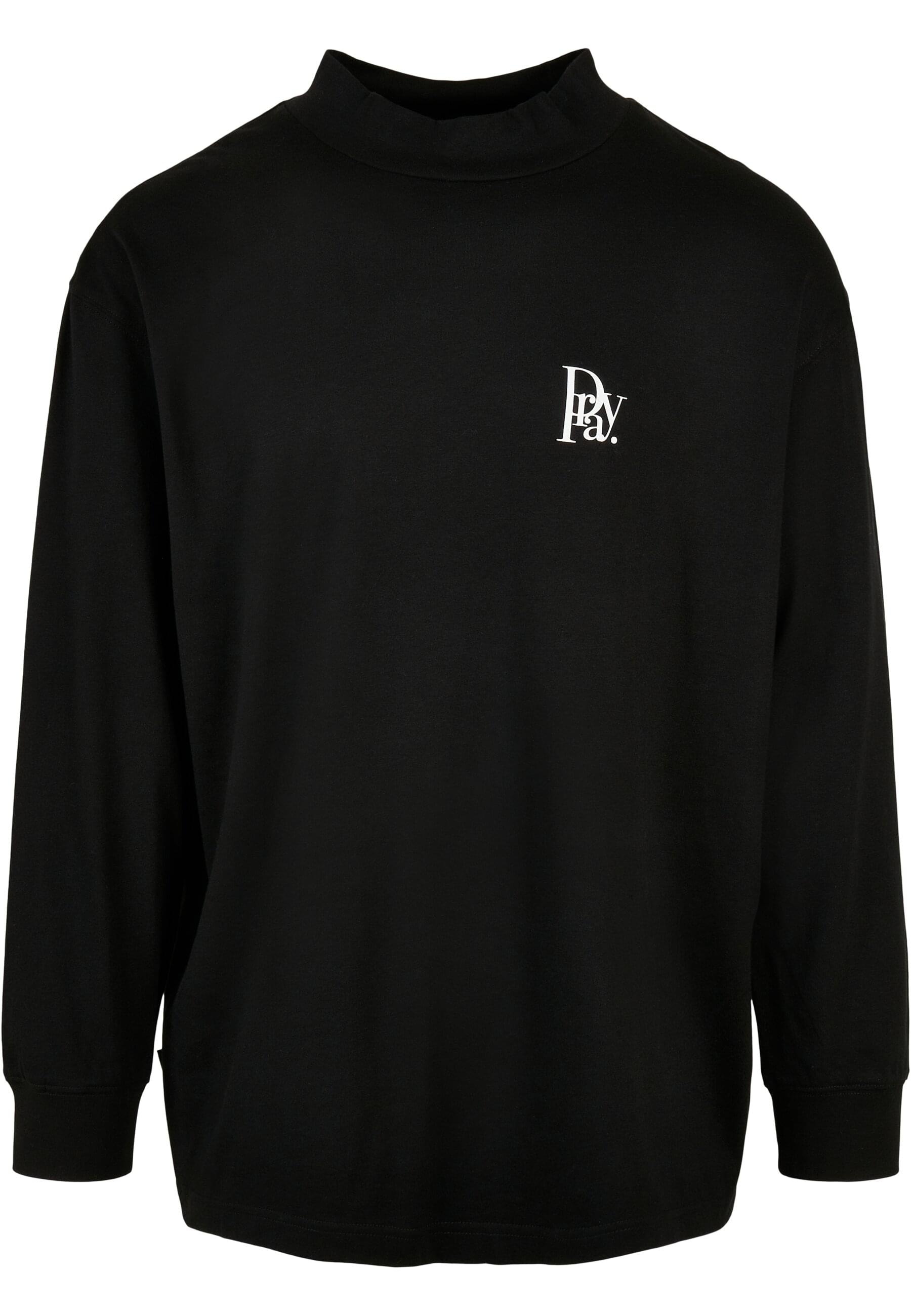 CAYLER & SONS Langarmshirt "Cayler & Sons Herren Prayor Black White Turtleneck Longsleeve"