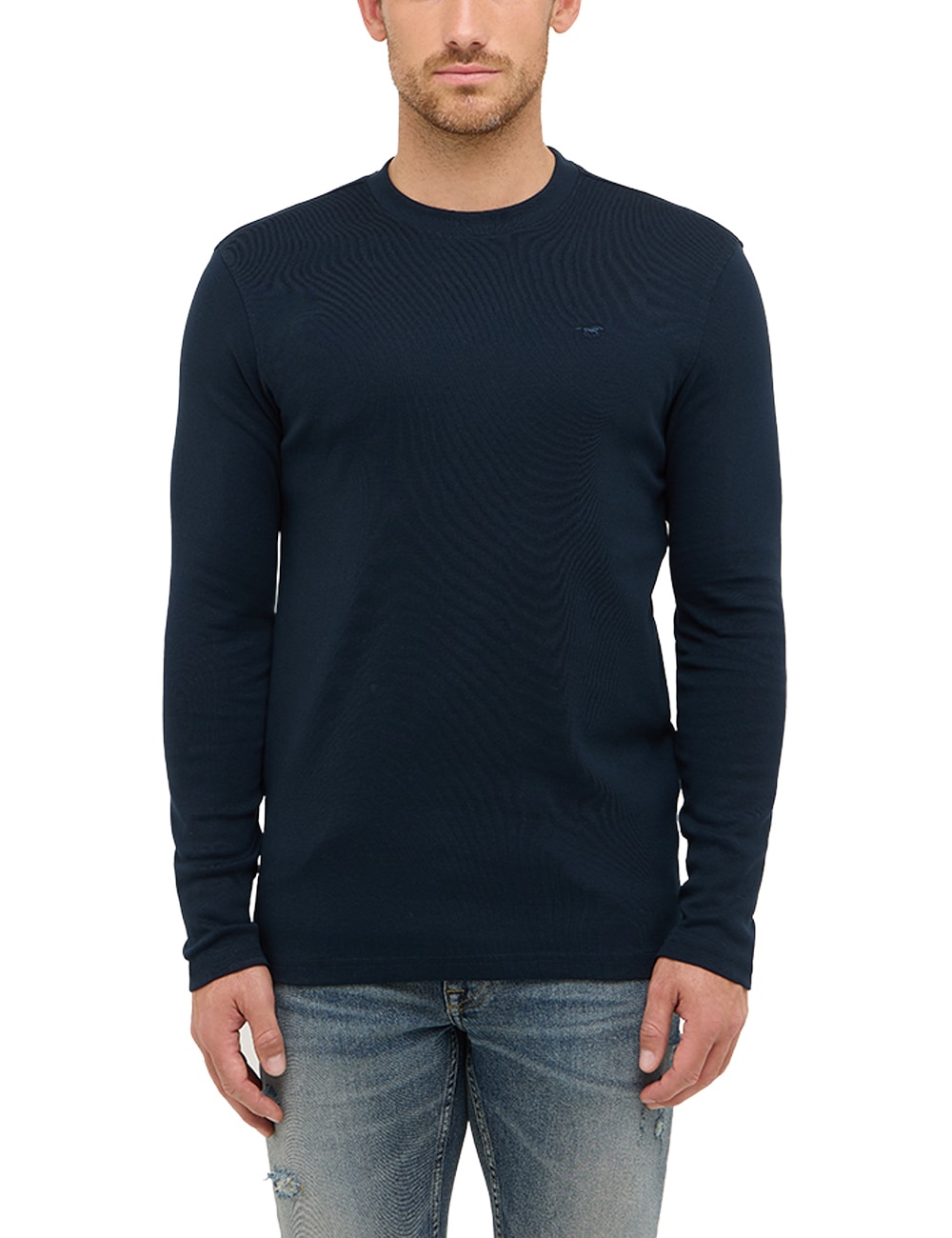 MUSTANG Langarmshirt "Herren Style Arlington" günstig online kaufen