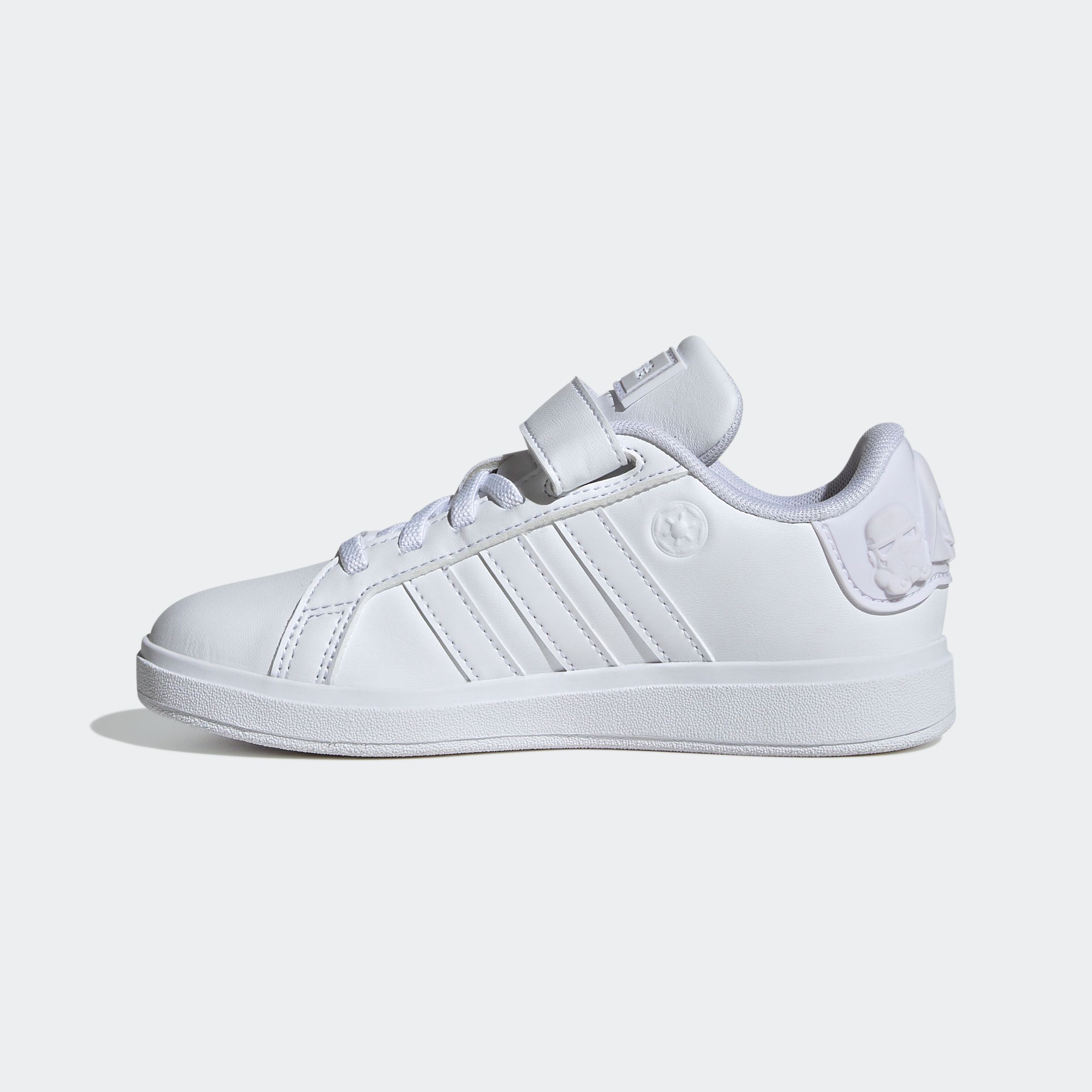 Thumbnail - adidas Sportswear Sneaker "ADIDAS STAR WARS GRAND COURT 2.0 KIDS SCHUH", Design auf den Spuren des adidas Superstar