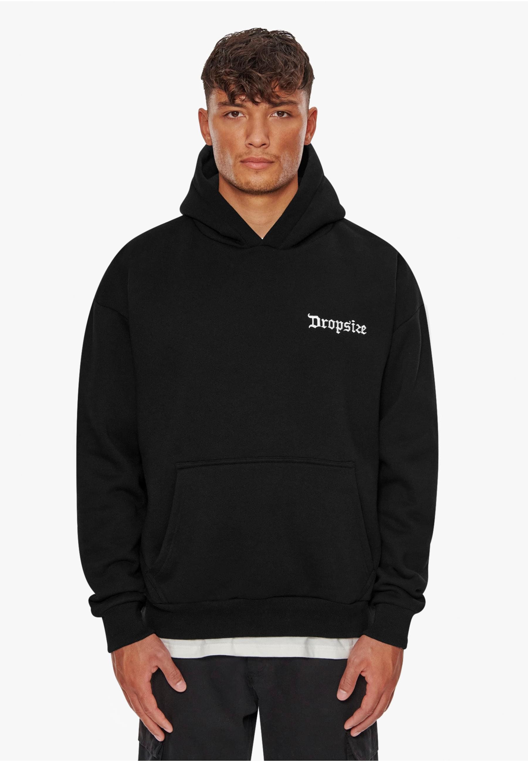 Dropsize Kapuzensweatshirt »Dropsize Herren Heavy Backlogo Hoodie«, (1 tlg.)