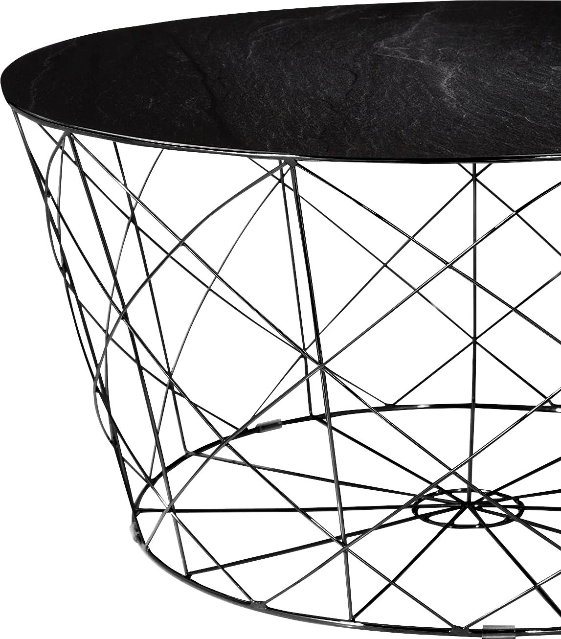 Table basse Salesfever Caorle Noir 3