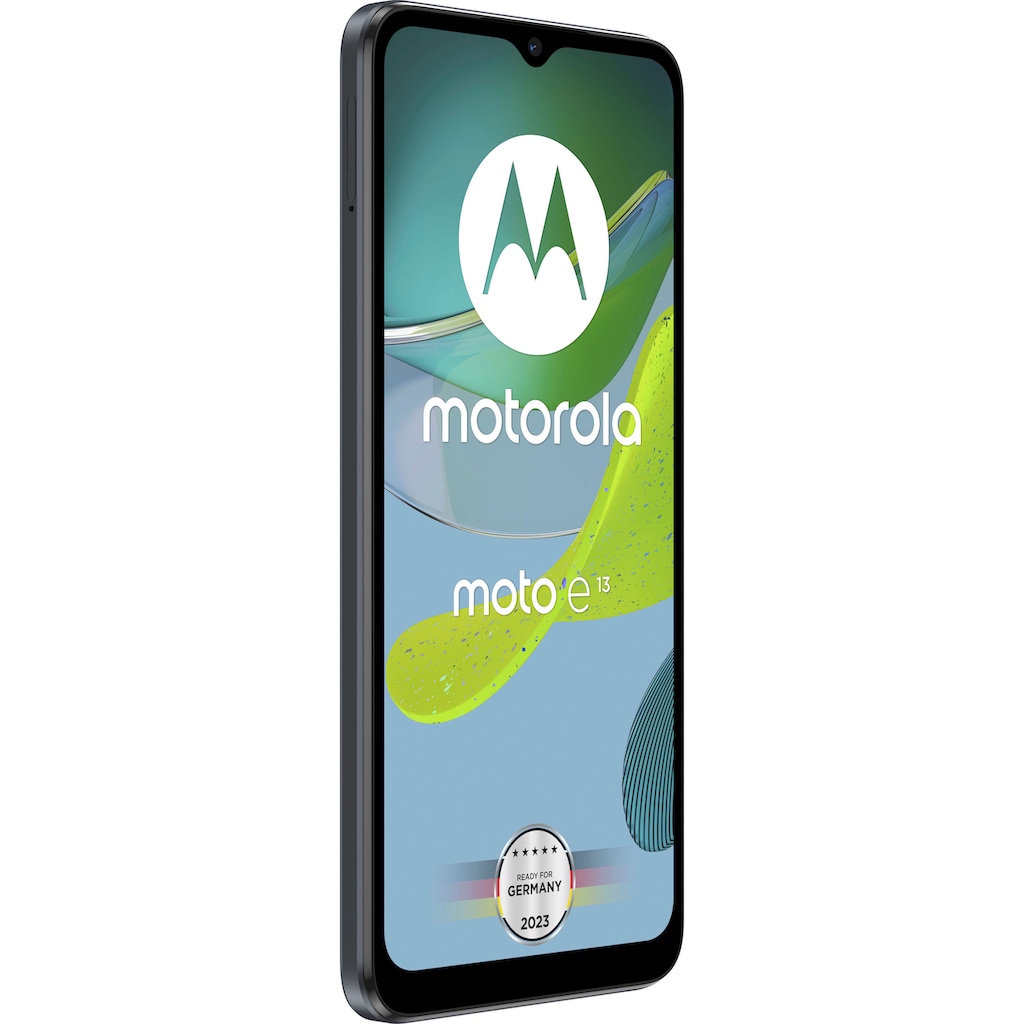 Motorola Smartphone »moto E13«, Cosmic Schwarz, 16,56 cm/6,52 Zoll, 128 GB Speicherplatz, 13 MP Kamera