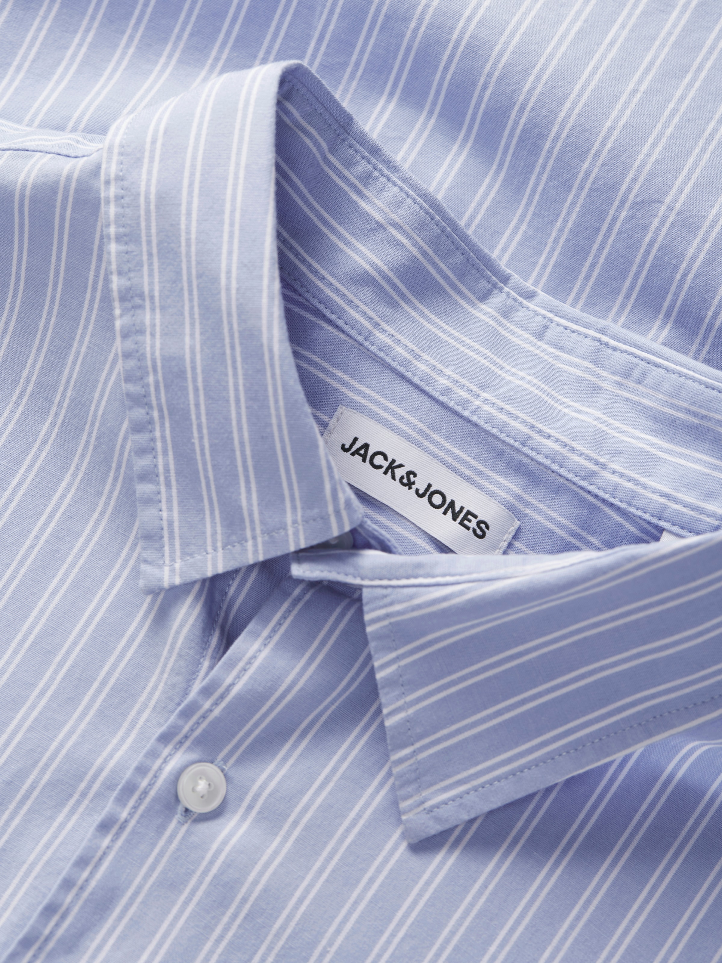 Jack & Jones Langarmhemd »JJCOLE POPLIN STRIPE SHIRT LS«